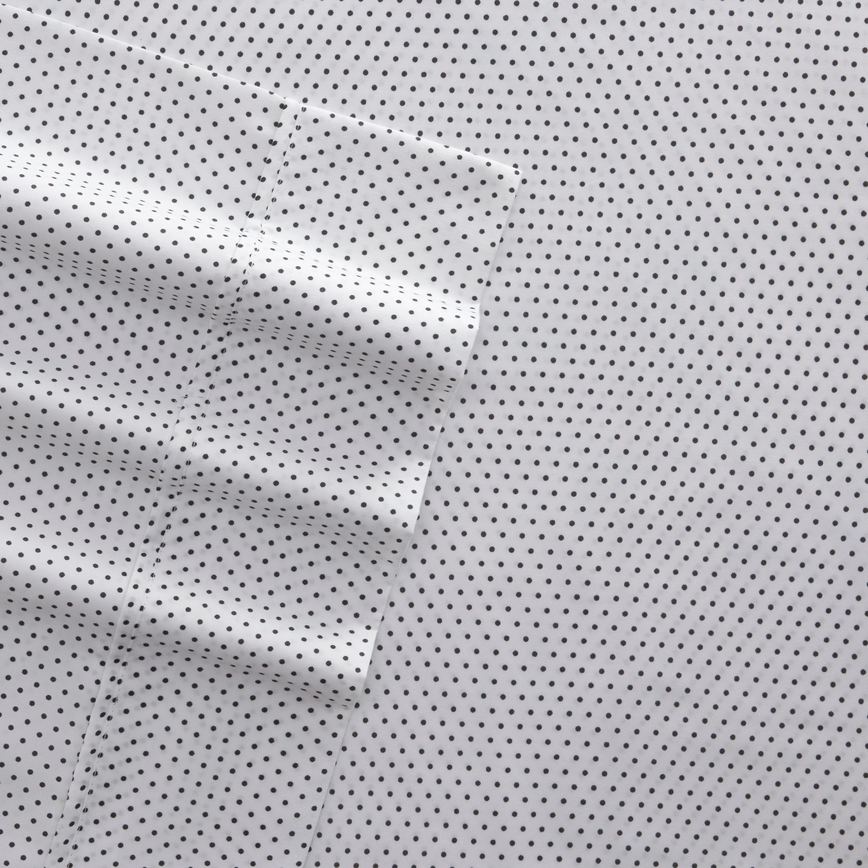 Linen Market Double-Brushed Patterned Microfiber Queen Sheet Set 4 Piece – Oeko-TEX Certified Ultra Soft & Wrinkle-Free - 16" Deep Pocket Sheets - Easy Care Queen Size - Stippled Gray