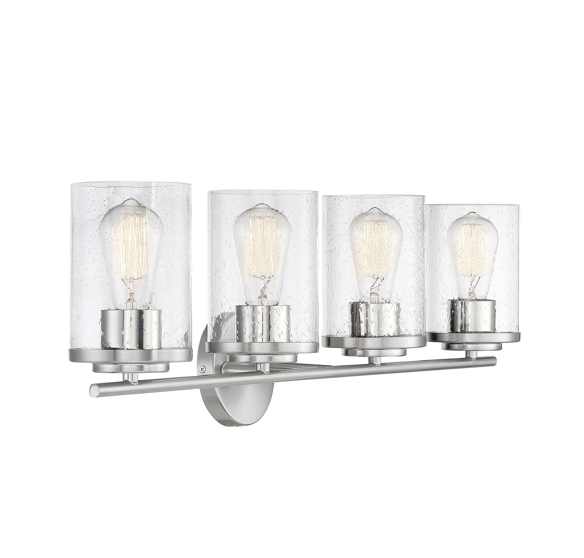 Savoy House Marshall 4 - Light Vanity in  Polished Chrome