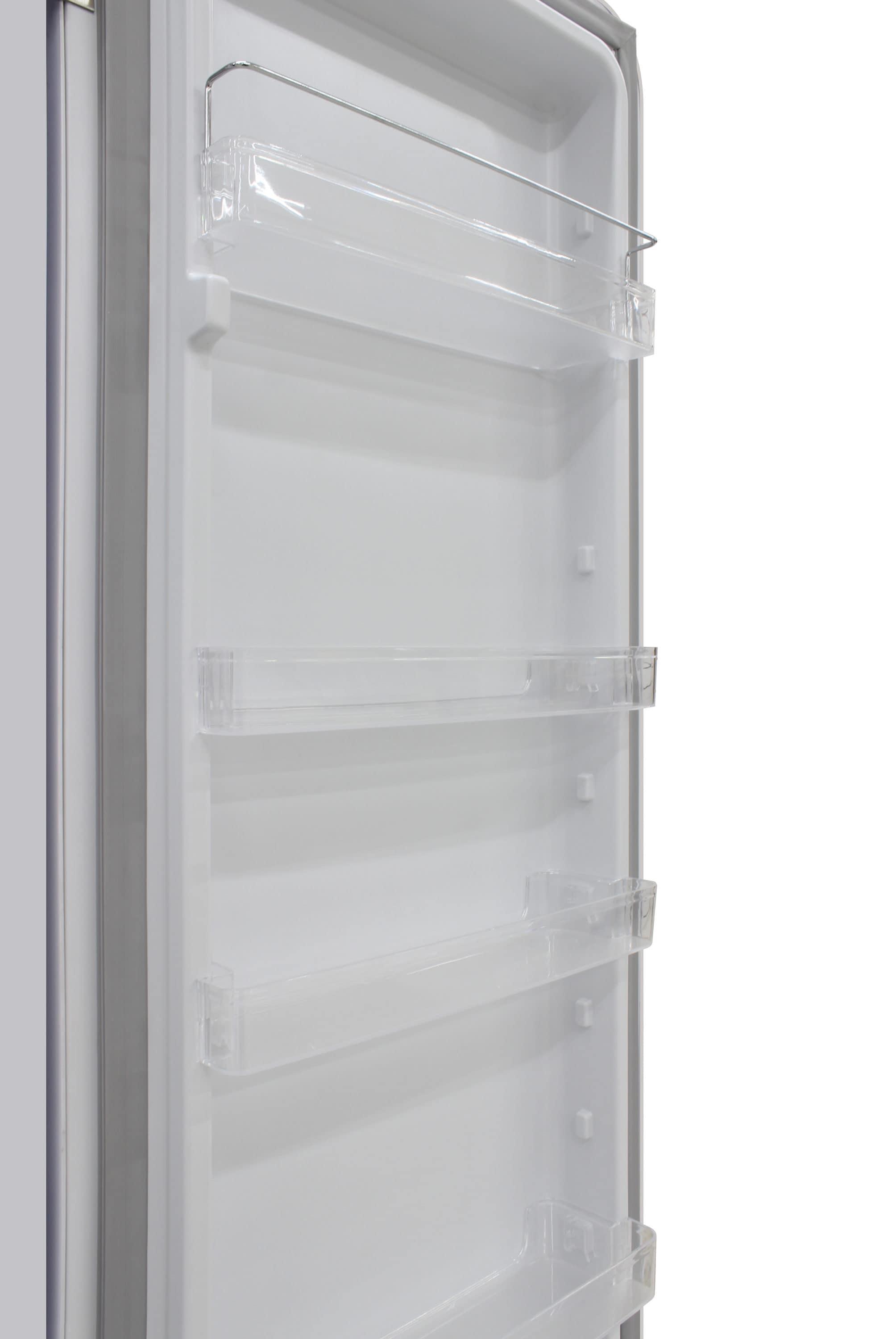 Brama 9.9-cu ft Counter-Depth Top-Freezer Refrigerator ( White )