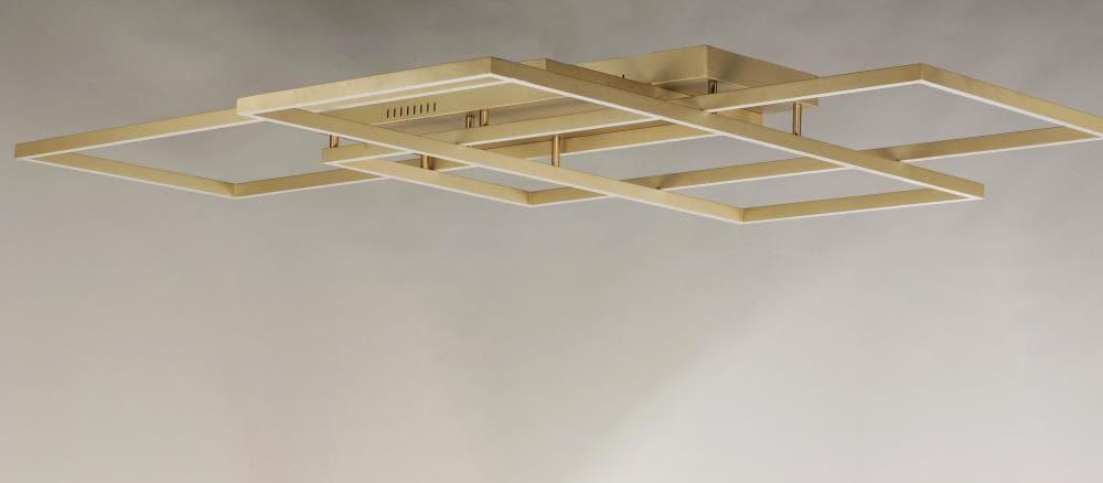 -147W 1 Led Flush Mount-48 Inches Wide By 4.75 Inches High-Champagne Finish Et2 Lighting E21519-Chp