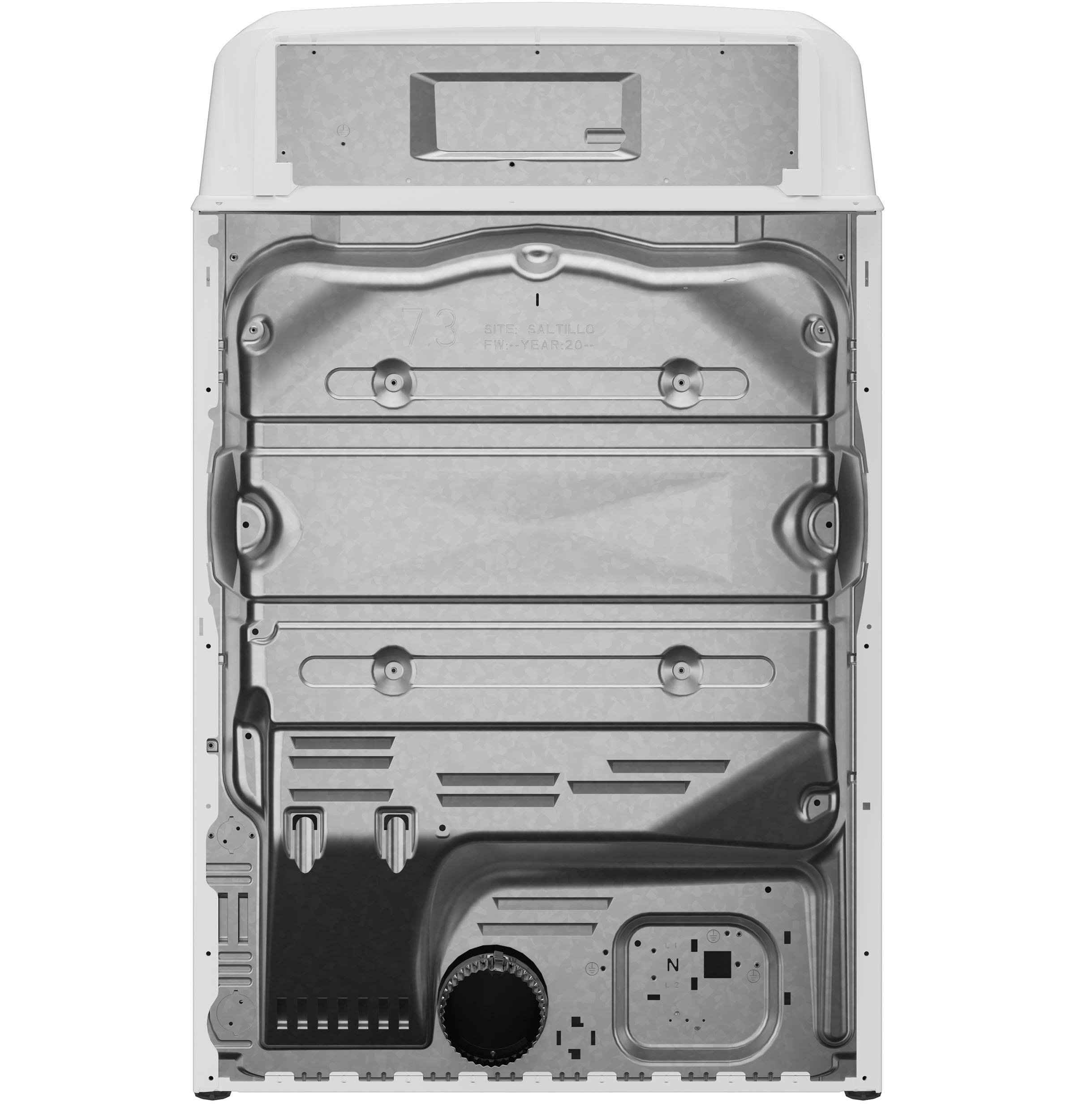 GE 7.2 Cu Ft Capacity Electric Dryer With Up To 120 Ft Venting​ And Reversible Door​