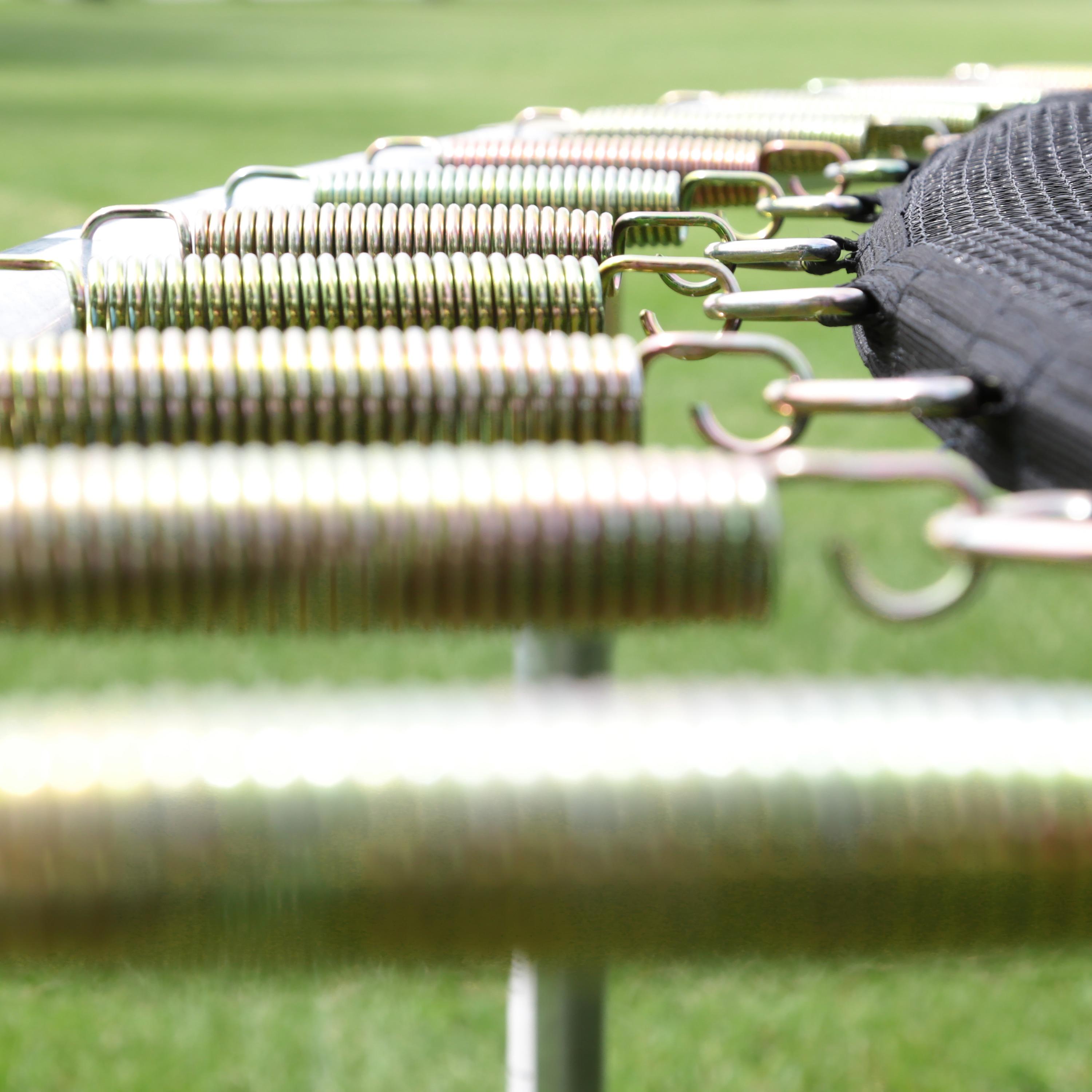 Skywalker Trampolines Skywalker Trampolines 15Ft Round Trampoline With Enclosure  Blue