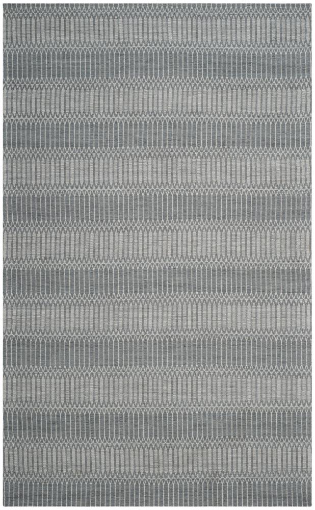Marbella MRB124 Hand Loomed Indoor Area Rug - Silver - 5'x8' - Safavieh