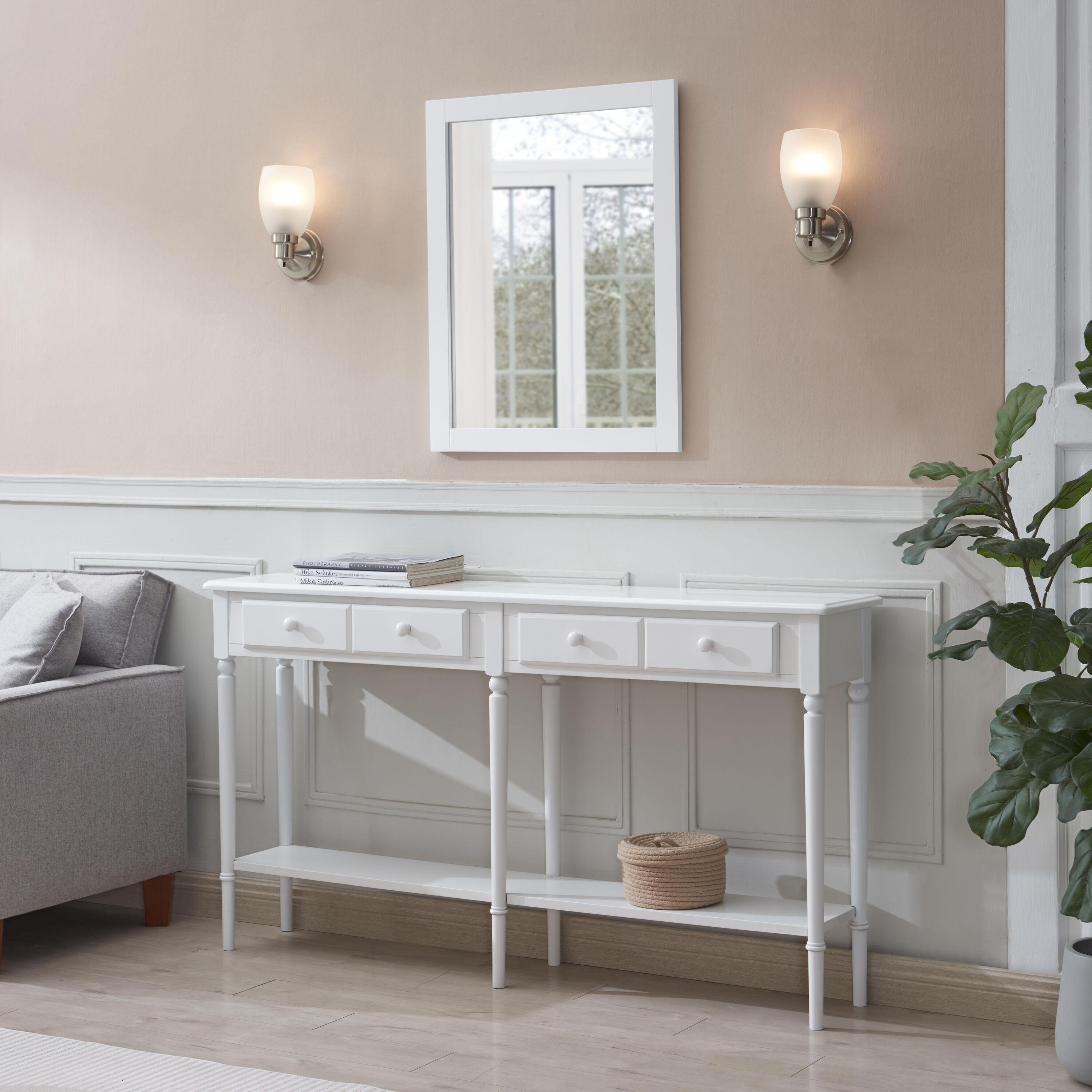 Design House  Lydia Wall Light in Satin Nickel