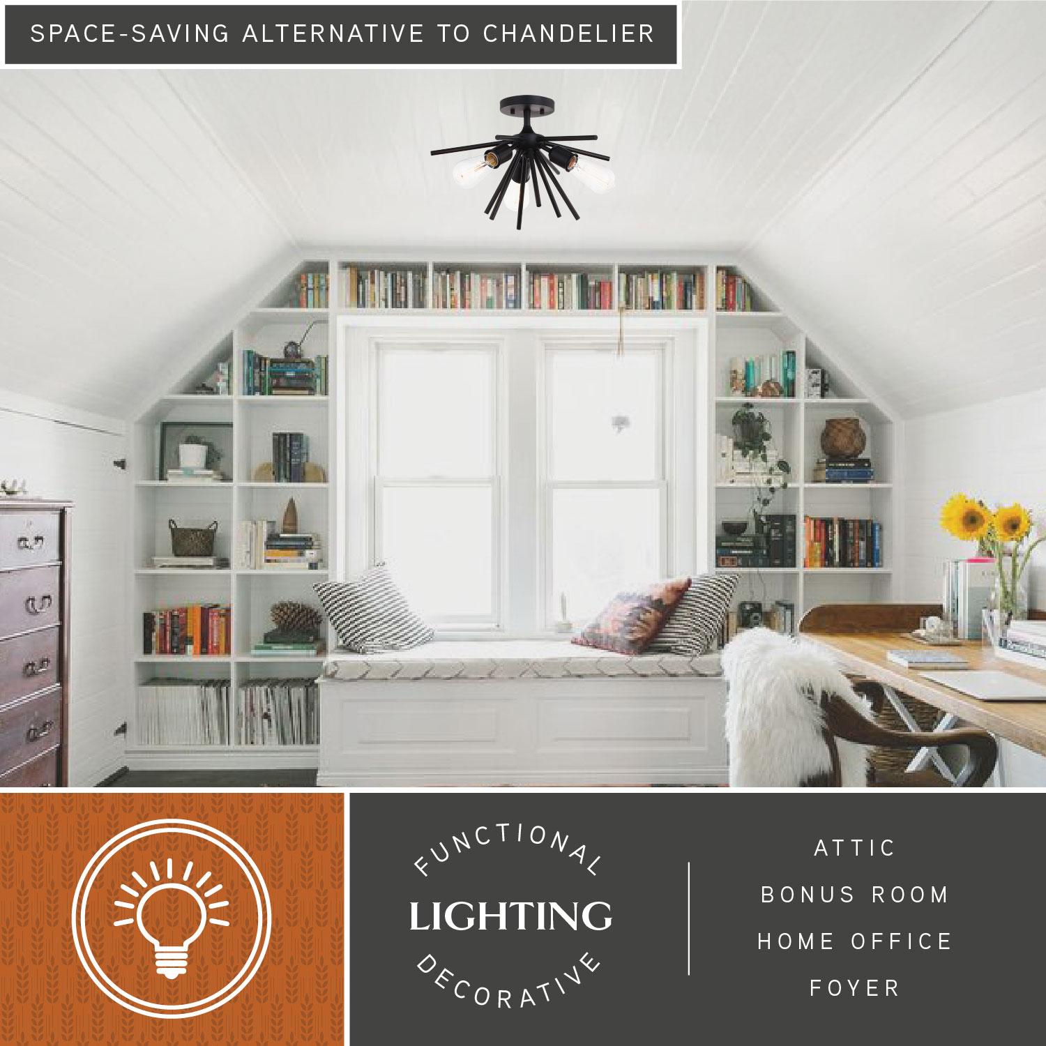 Eya Semi Flush Mount