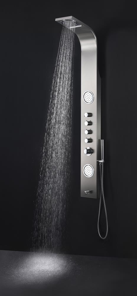 Mesmer 62.99'' Shower Panel with Fixed Shower Head