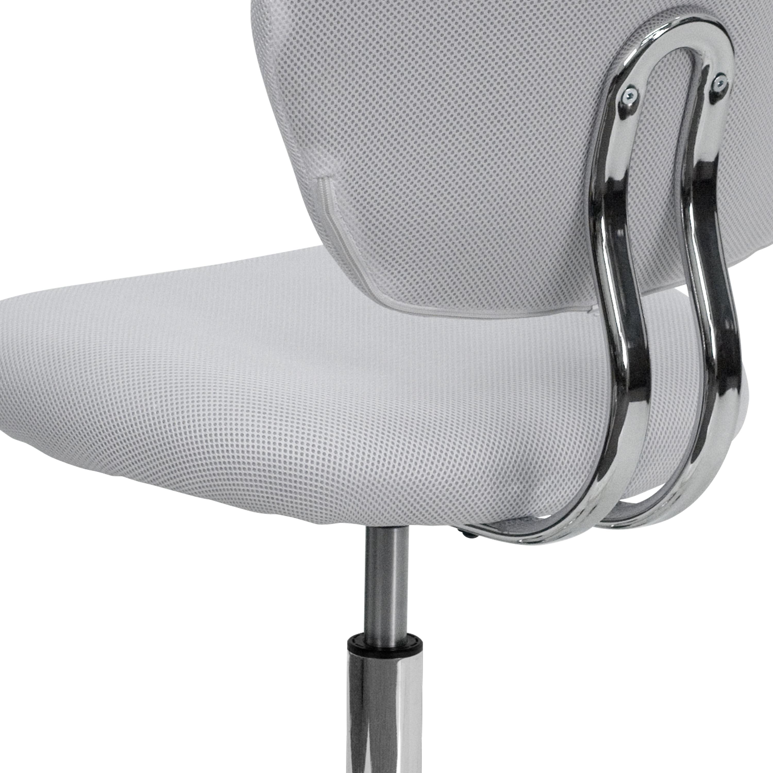 Flash Furniture Beverly Mid-Back Swivel Mesh Office Chair with Padded Seat by Flash Furniture | Wayfair
