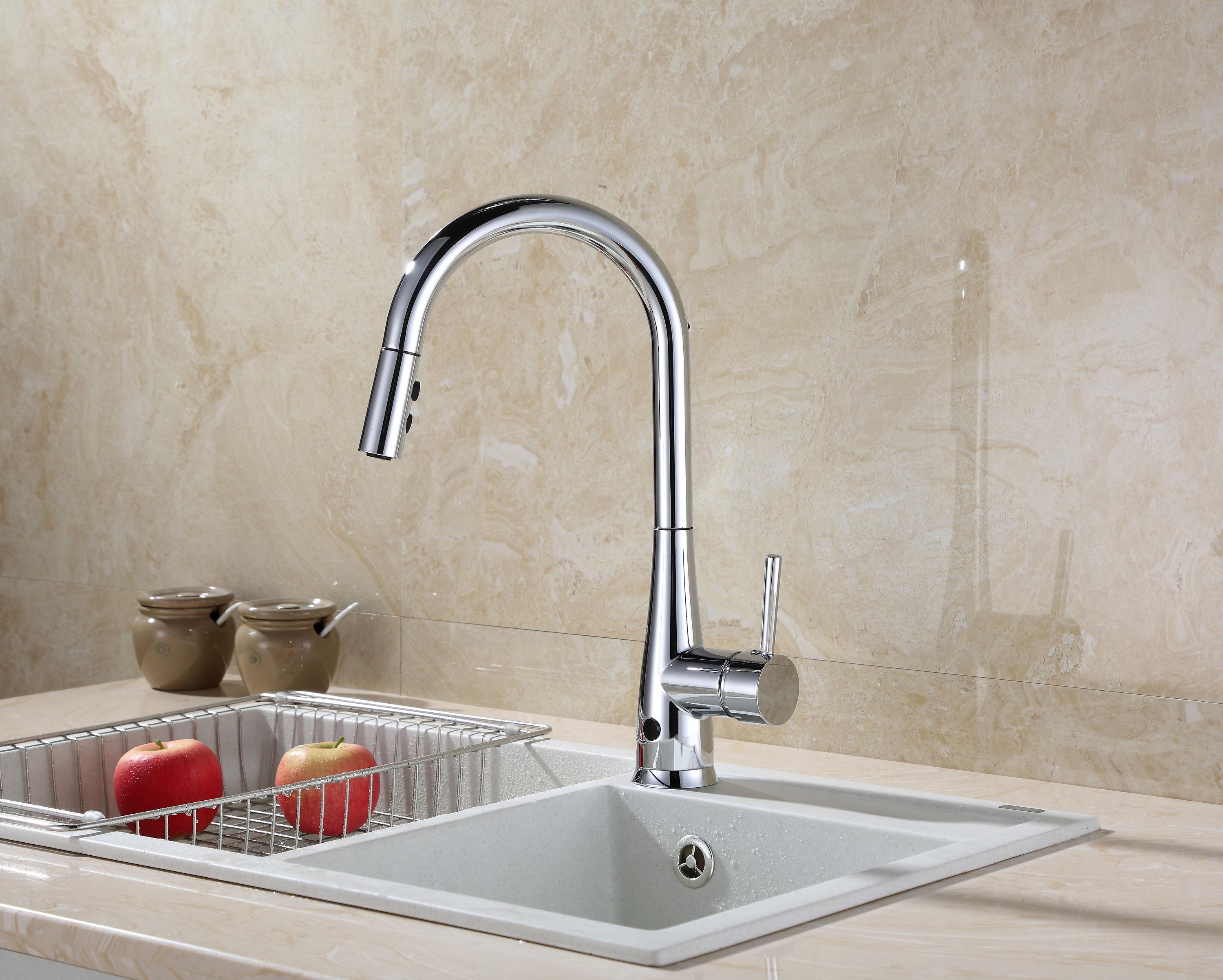 RunFine Group Pull Down Touchless Kitchen Faucet