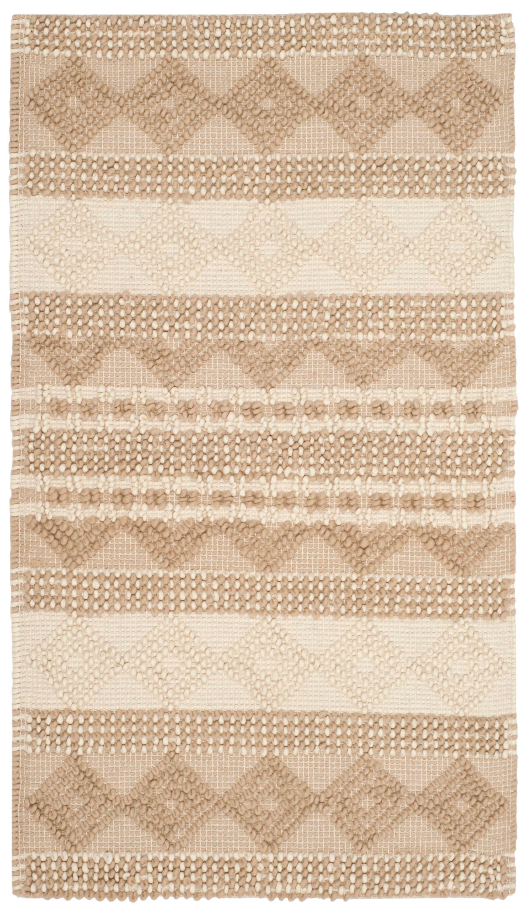 Natura NAT102 Hand Woven Accent Rug - Beige/Ivory - 2'3"x4' - Safavieh.