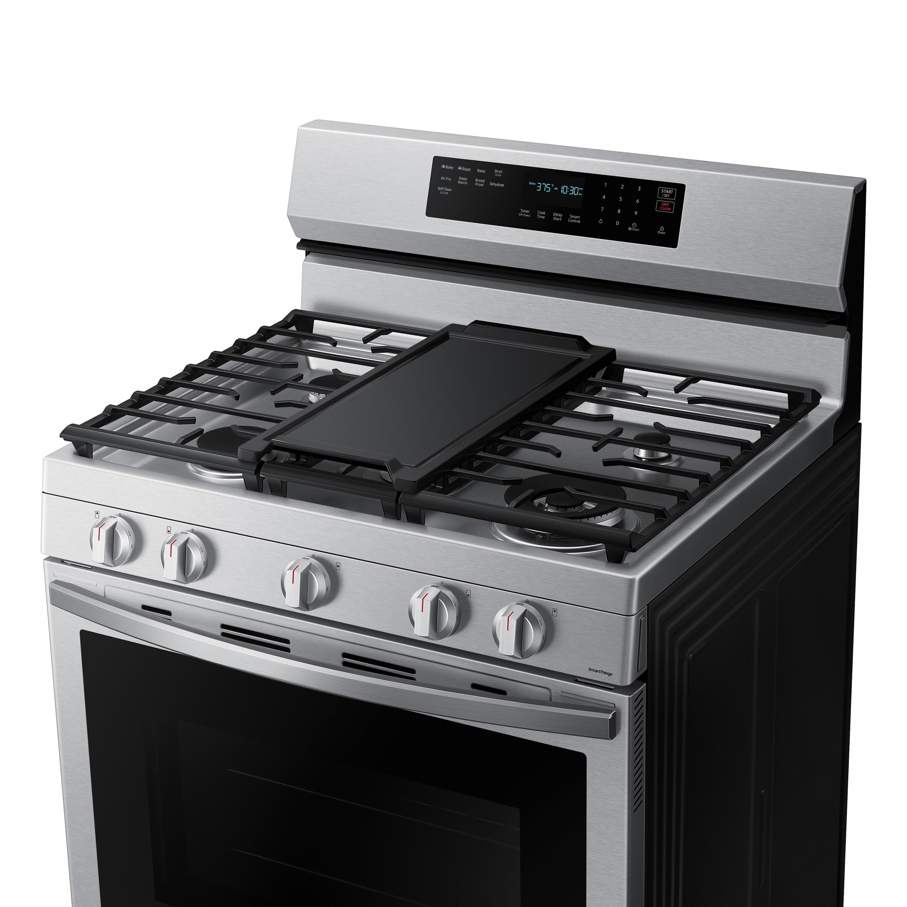 6.0 cu. ft. Smart Freestanding Gas Range with No-Preheat Air Fry and Convection+