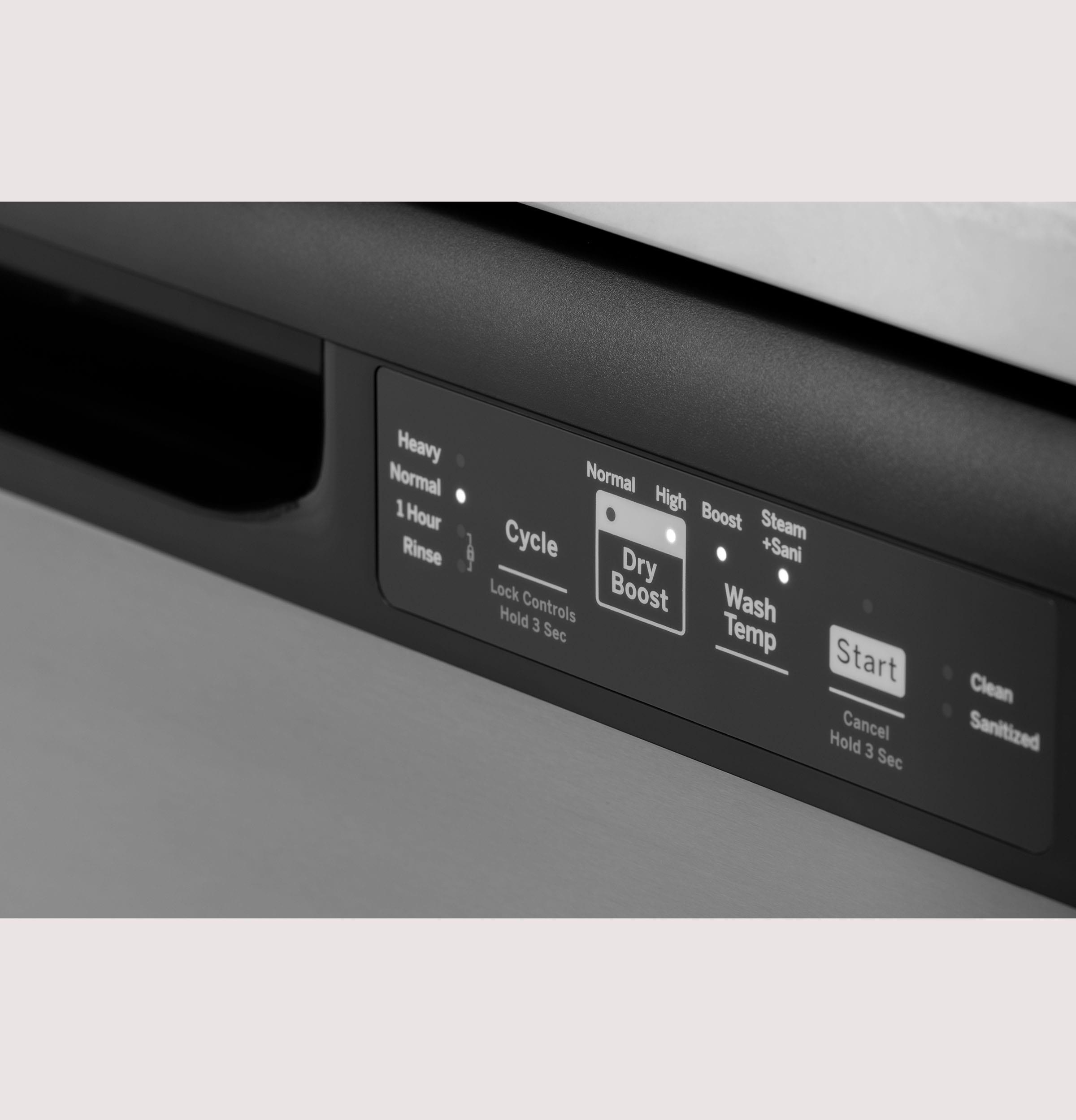 GE Appliances 24" 55 dBA Built-In Full Digital Control Dishwasher