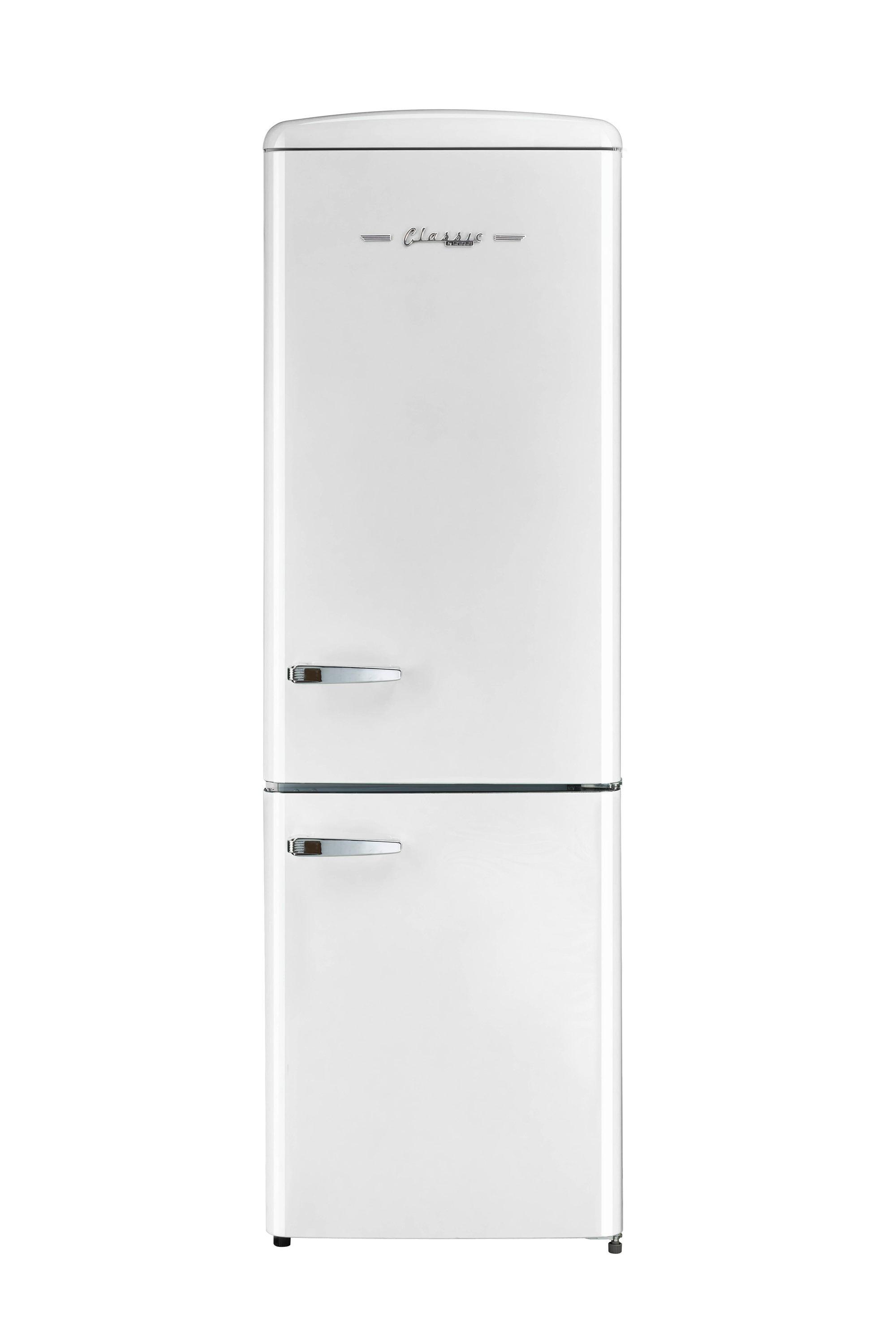 Unique Appliances Classic Retro 23.6" Frost-Free 11.7 cu. ft. Energy Star Certified Bottom Freezer Refrigerator UGP-330L W AC
