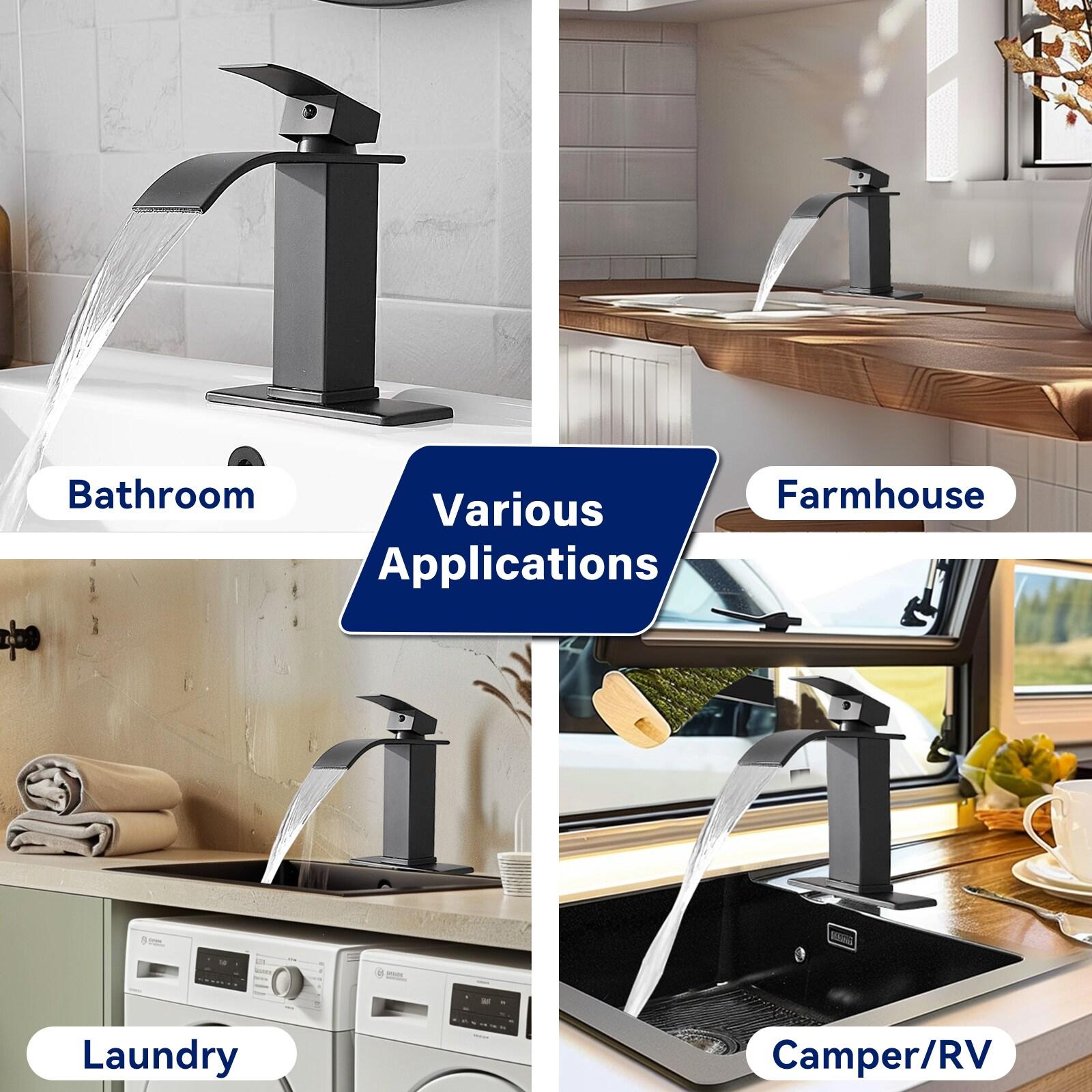 Single-Hole Single-handle Bathroom Faucet