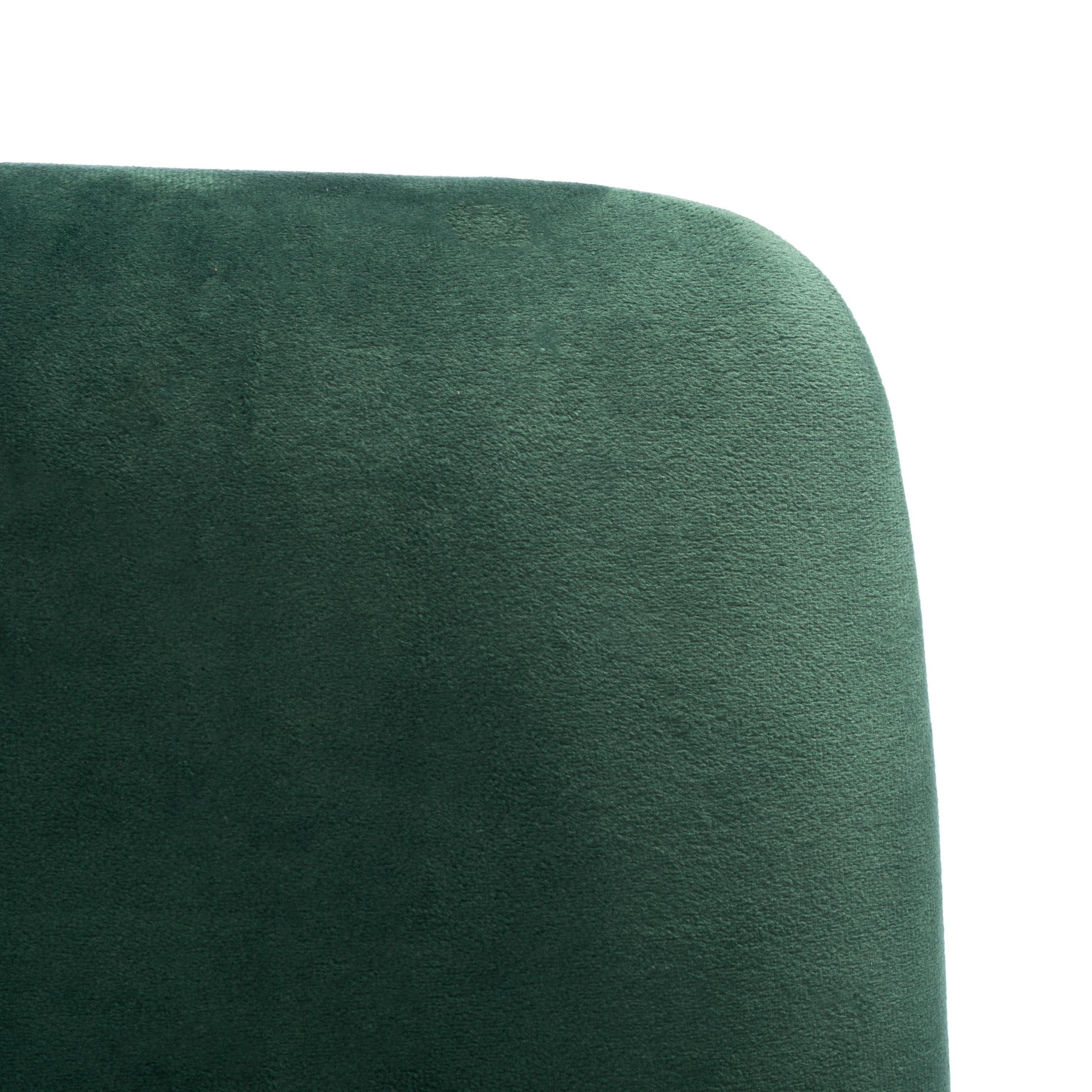 Chavelle Side Chair (Set Of 2) - Malachite Green/Black - Safavieh