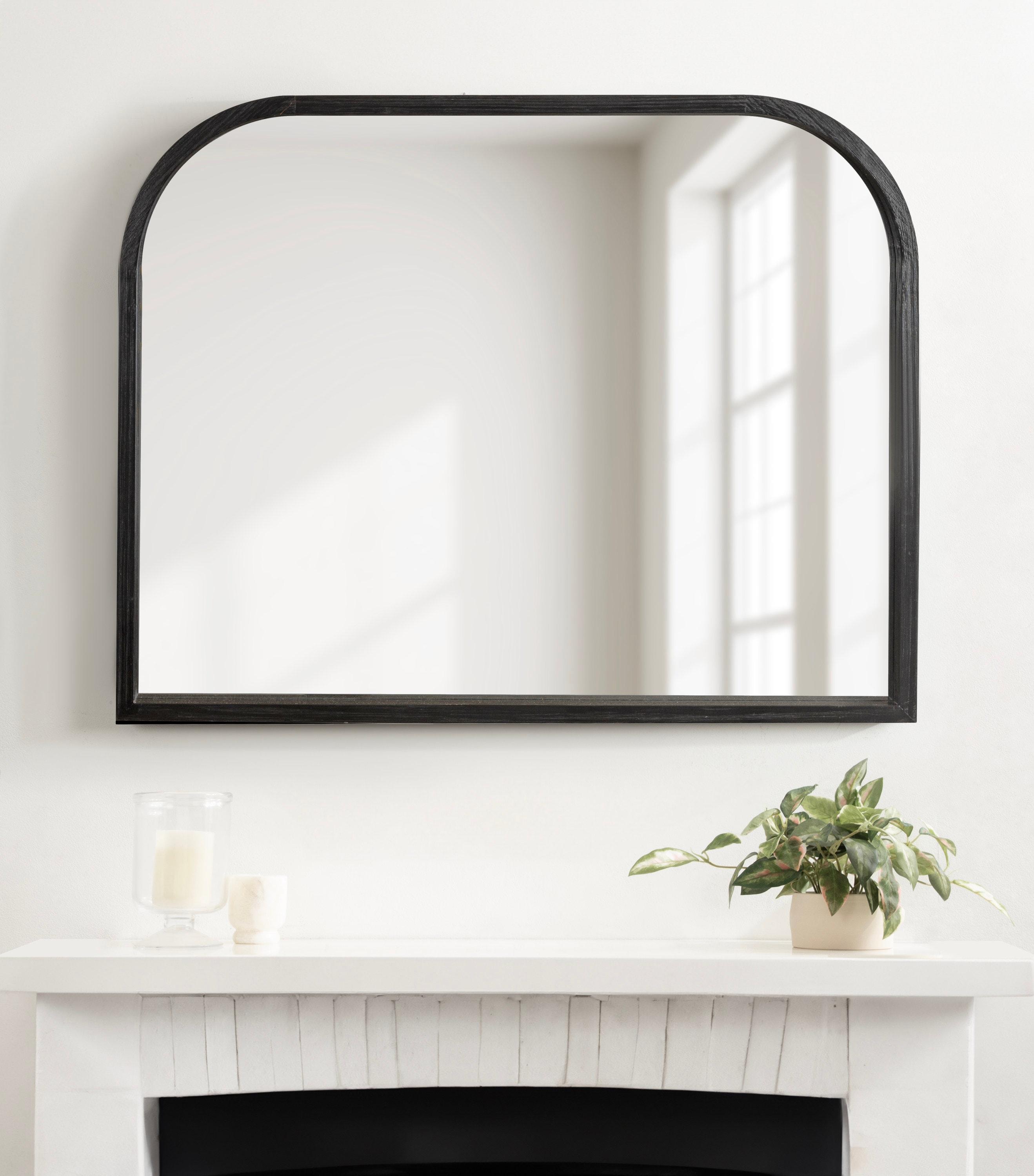 Kate & Laurel All Things Decor 36"x28" Occonor Arched Mirror: Wall Mount, Transitional Style