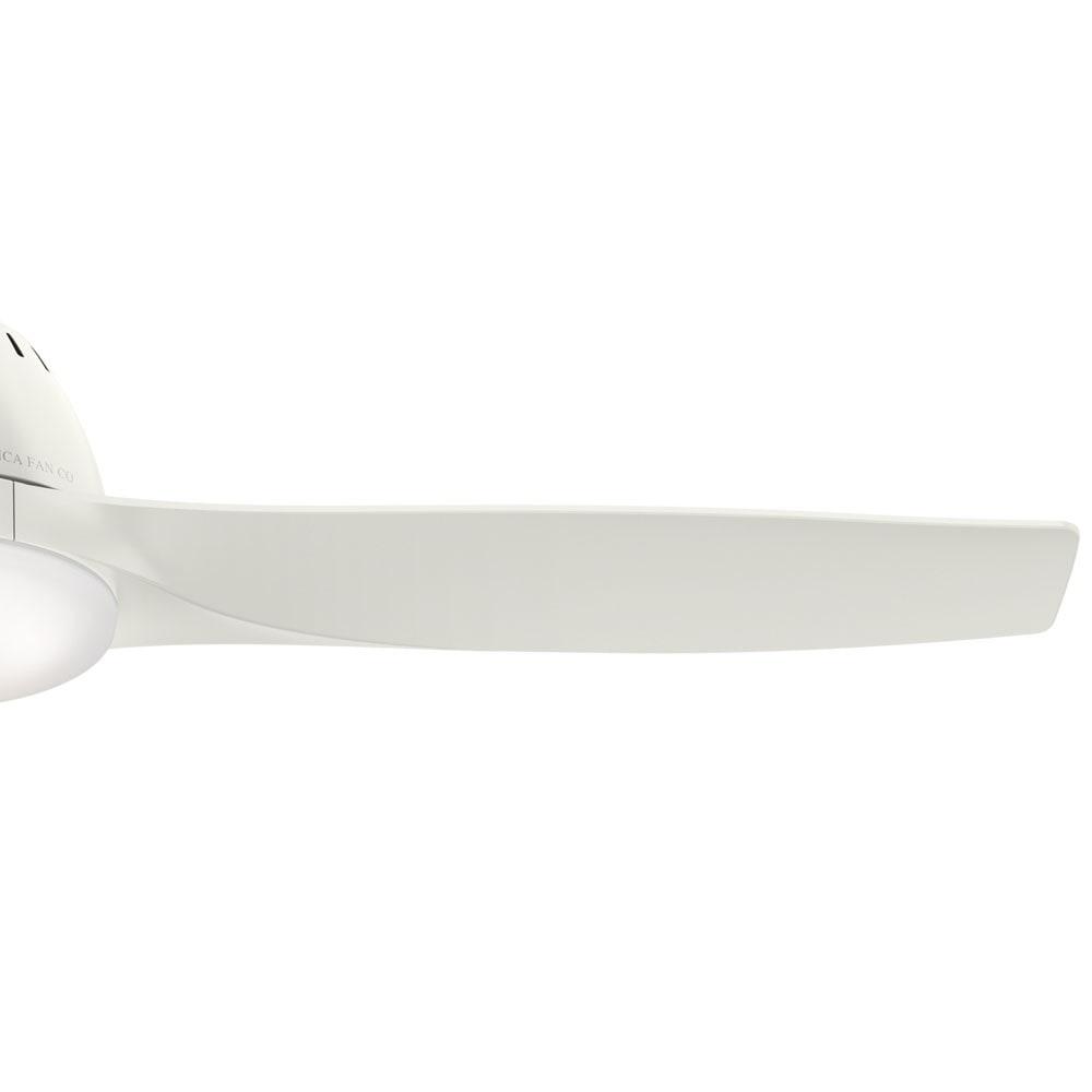 Casablanca Fan 52" Wisp 3 - Blade LED Standard Ceiling Fan with Remote Control and Light Kit Included