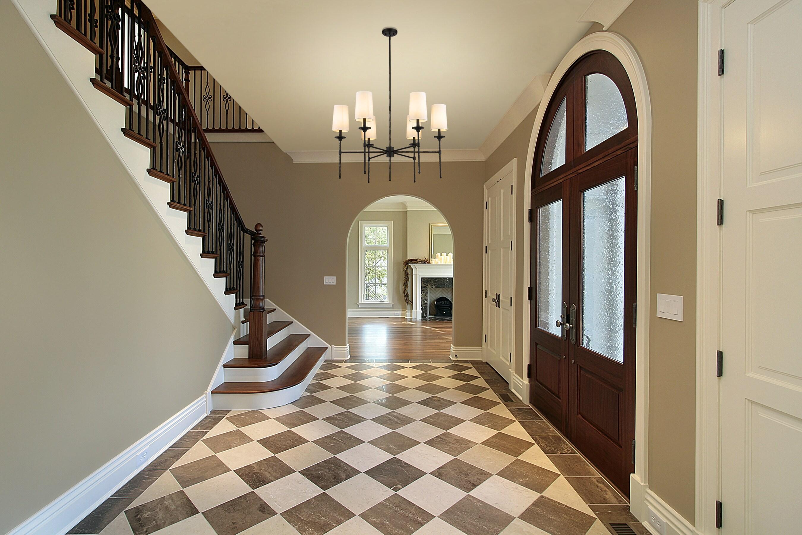 Hayse 6 - Light Dimmable Classic / Traditional Chandelier