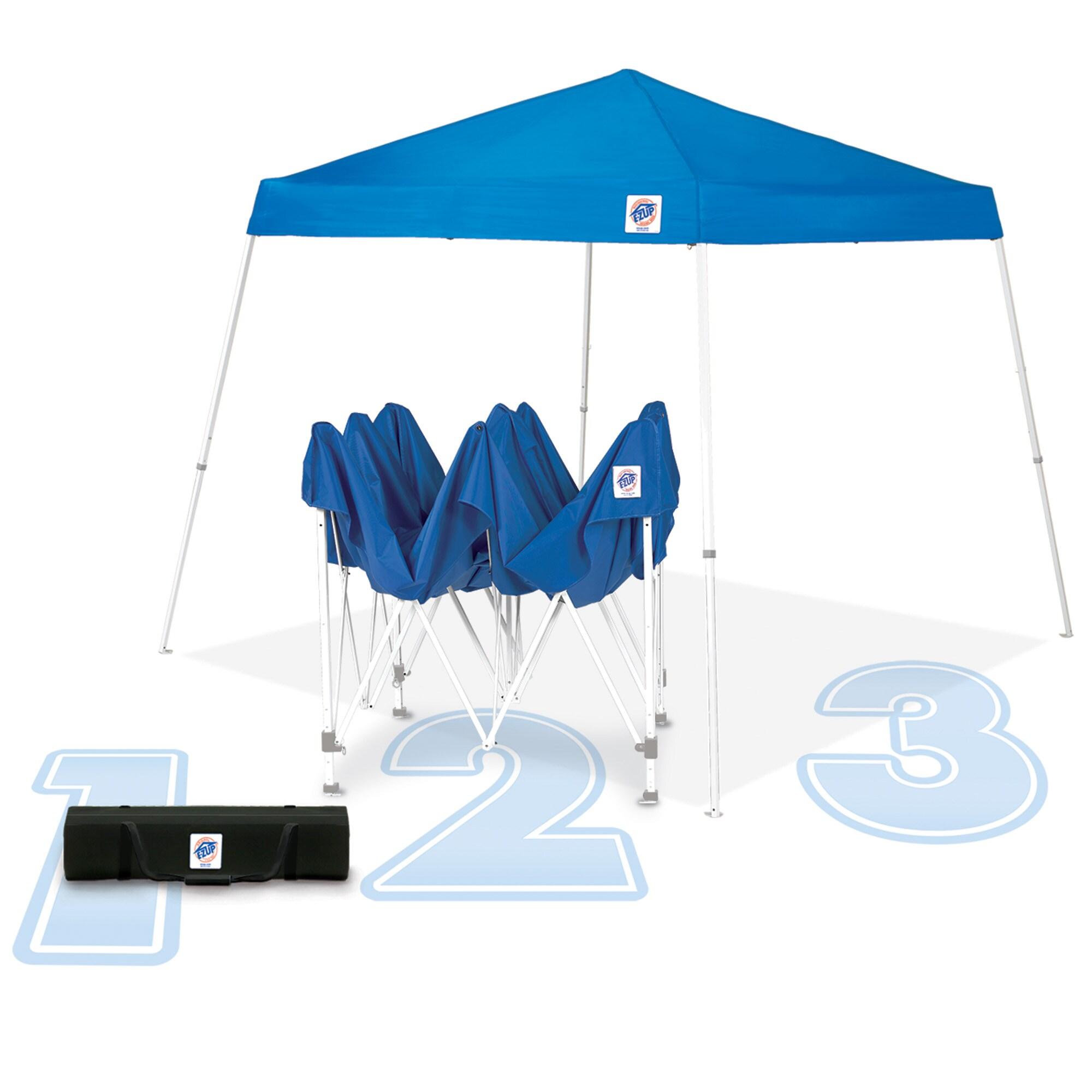 E-Z UP Vista 12 Ft. W x 12 Ft. D Steel Pop-Up Canopy