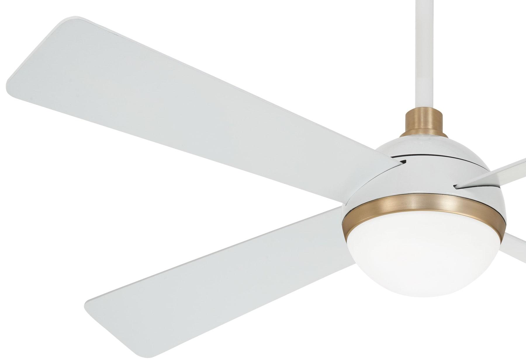 Minka Aire 54" 4 - Blade LED Standard Ceiling Fan with Remote Control and Light Kit Included