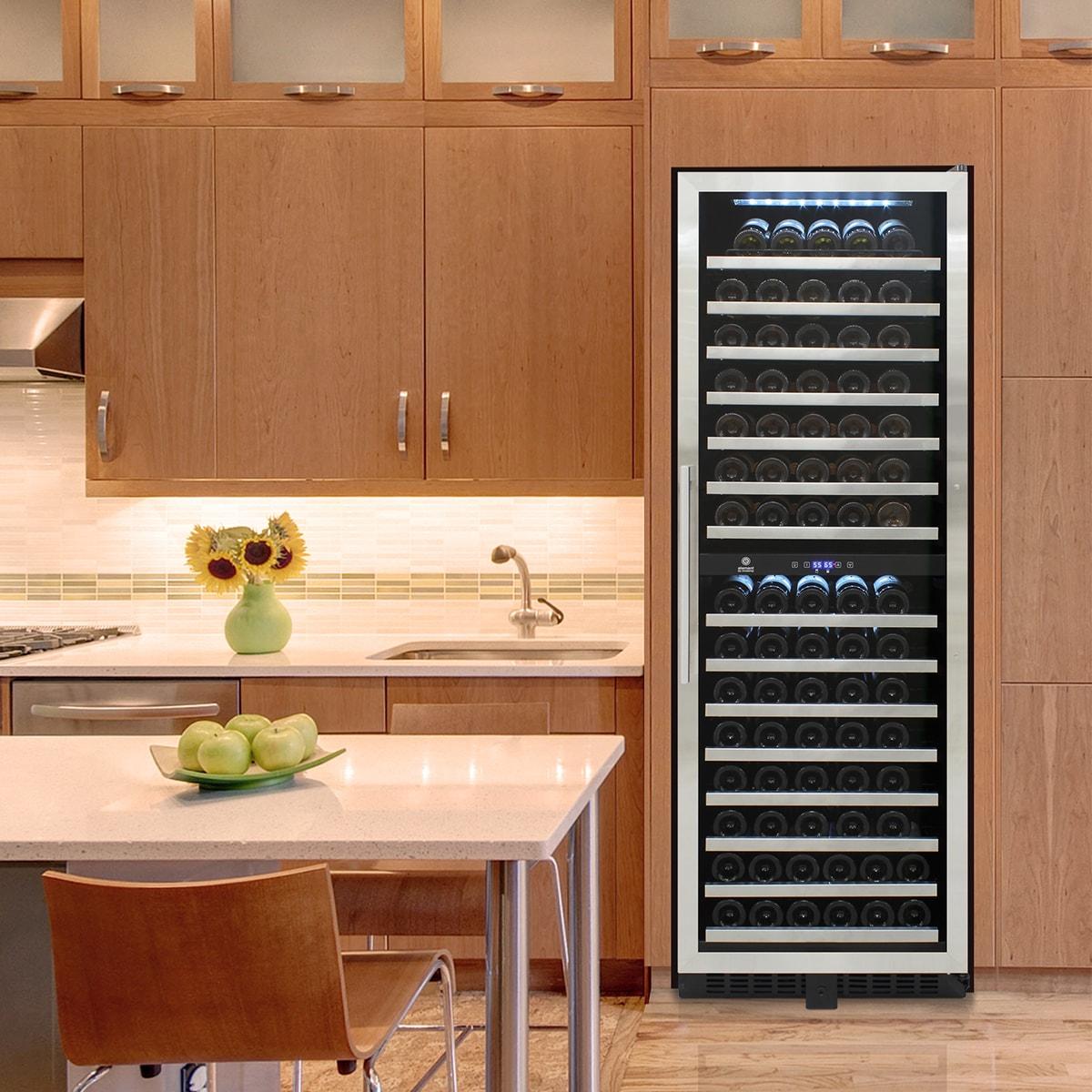Vinotemp Vinotemp Connoisseur Series Dual-Zone Wine/2 Drawer Beverage Cooler