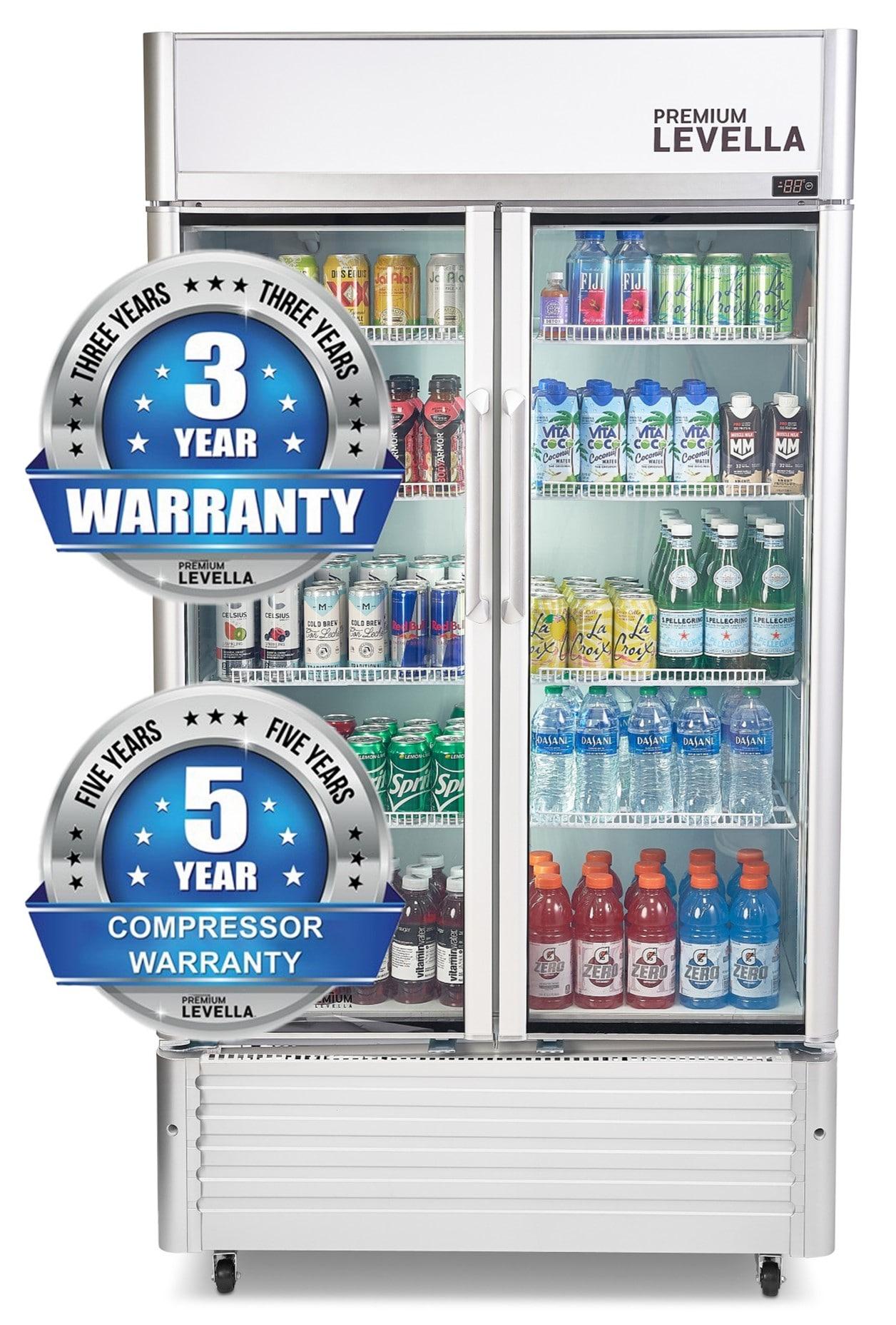 Premium Levella Premium Levella 16 Cubic Feet Merchandising Refrigerator - 35.43''