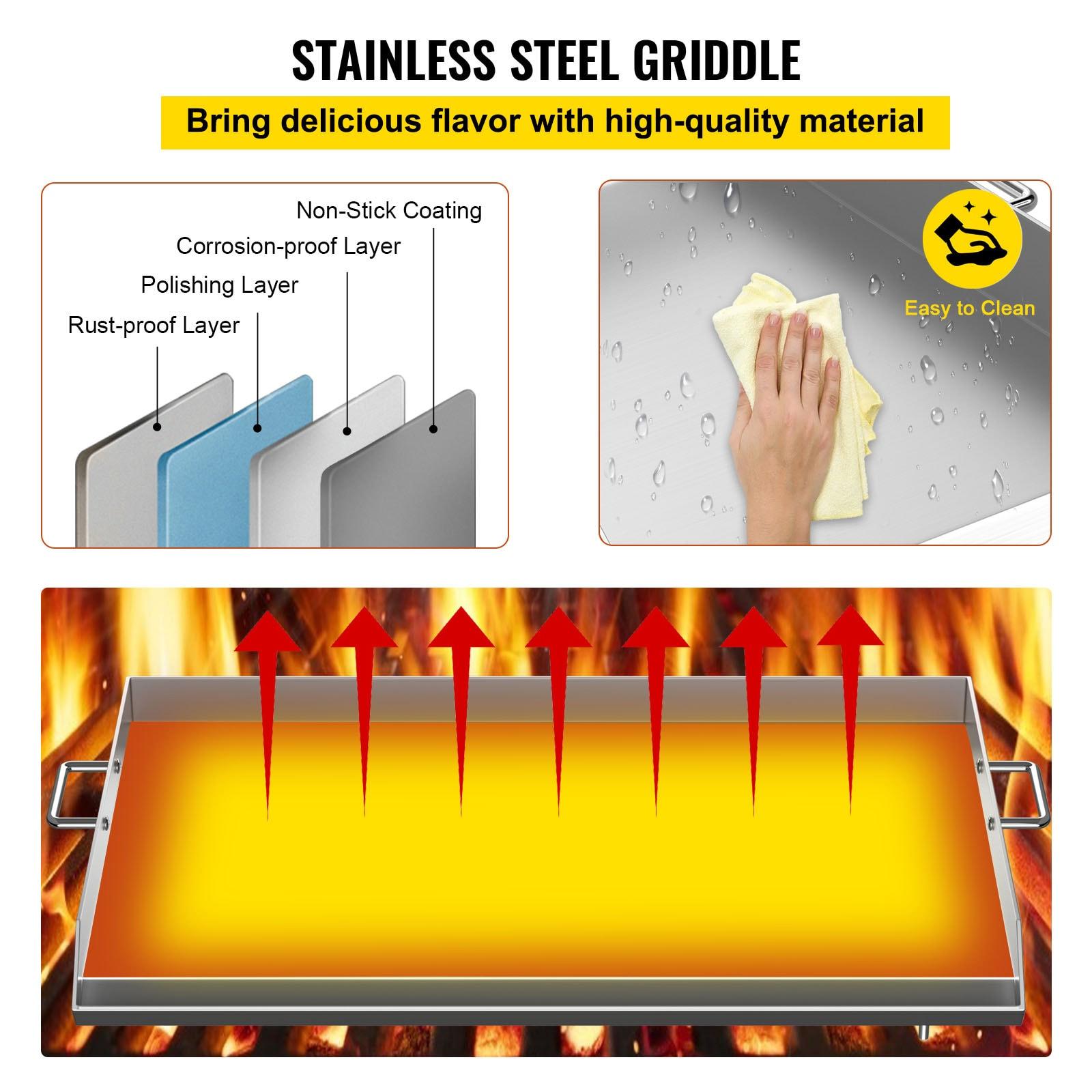 VEVOR Stainless Steel Griddle