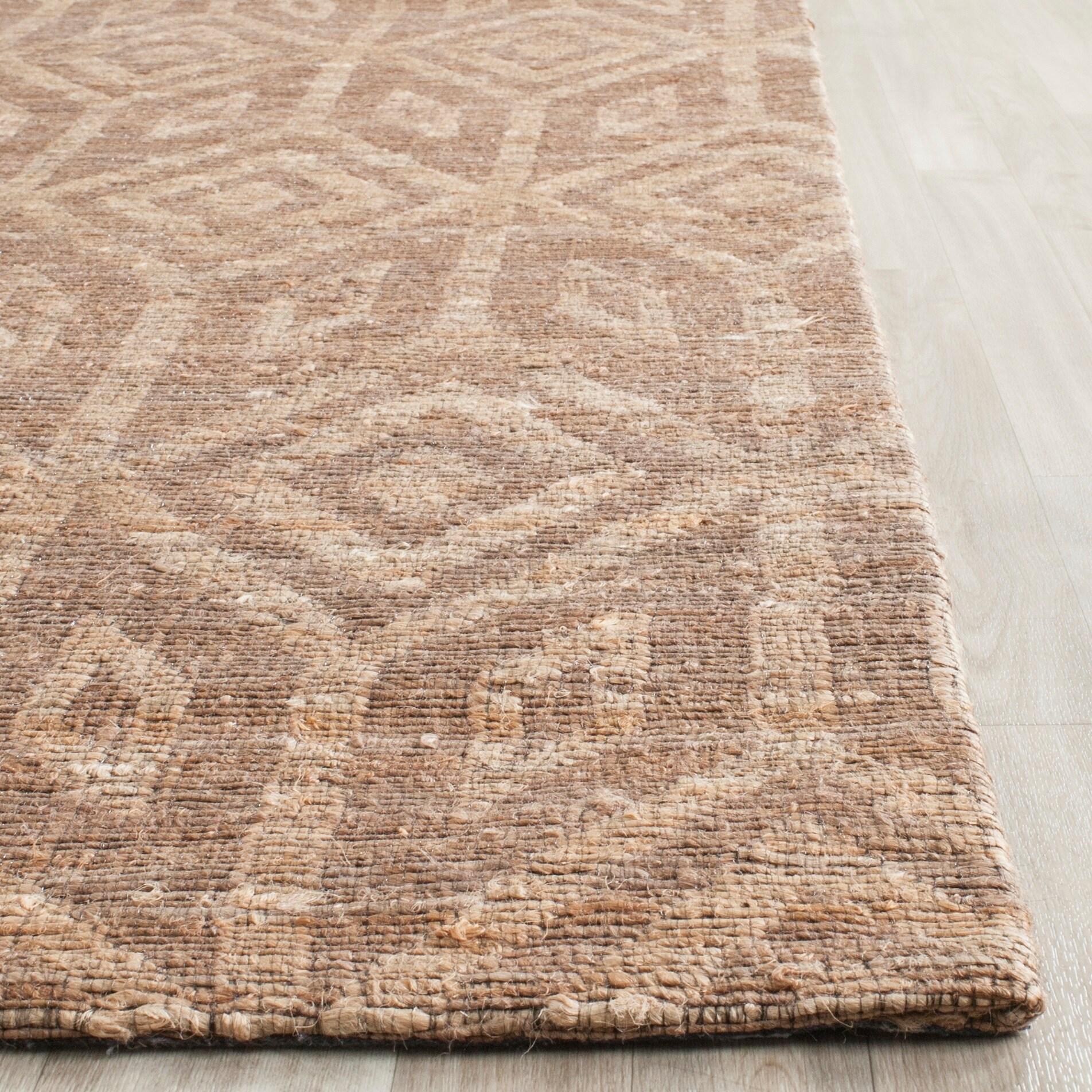 Cape Cod CAP411 Hand Woven Accent Rug - Camel - 3'x5' - Safavieh.