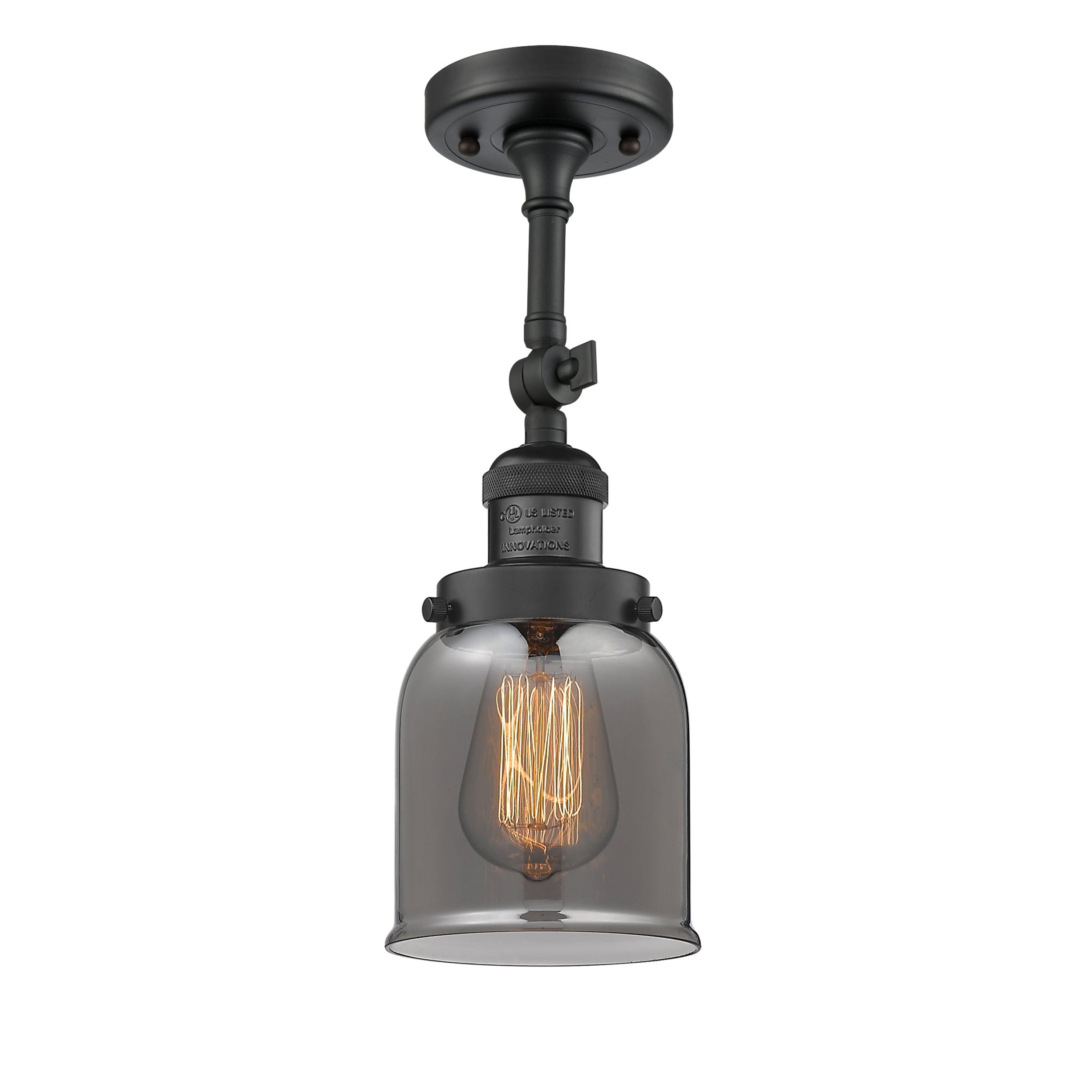 Innovations Lighting Bell 1 - Light Sconce in  Matte Black