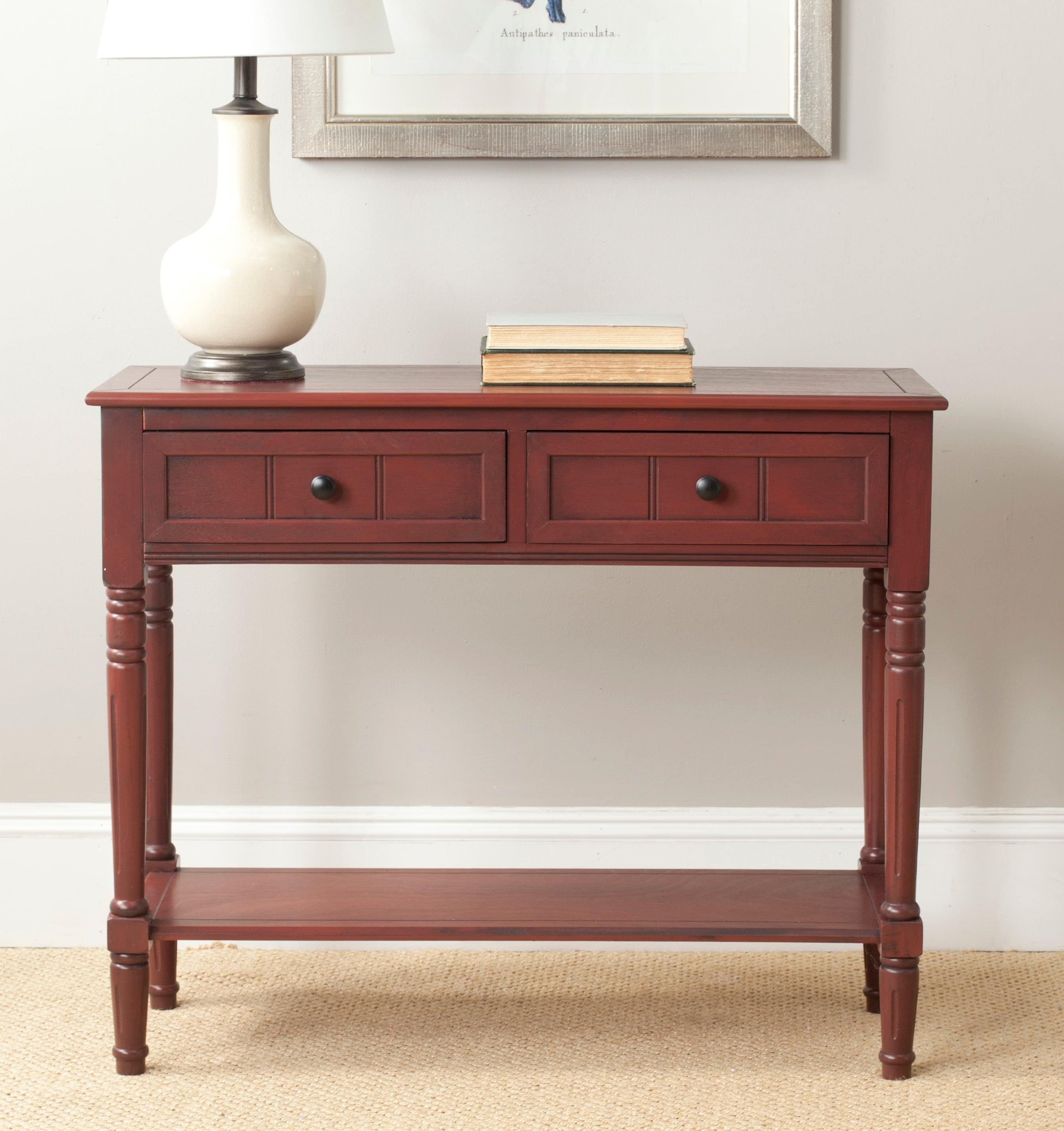 Samantha Console Table - Red - Safavieh