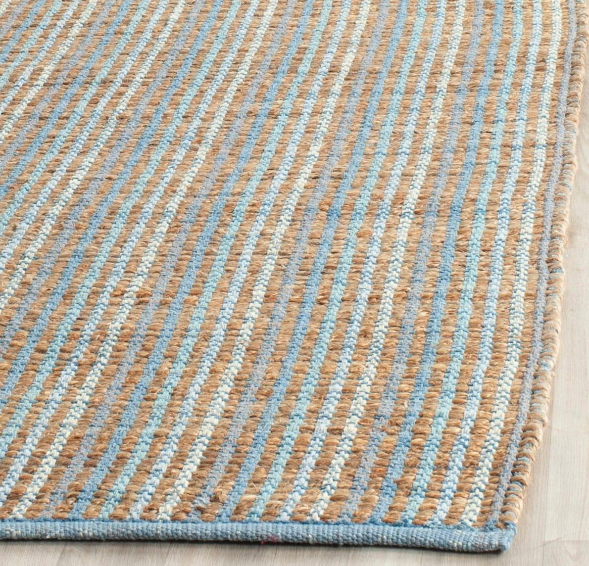 Cape Cod CAP831 Hand Woven Area Rug - Grey - 6'x6' - Safavieh.