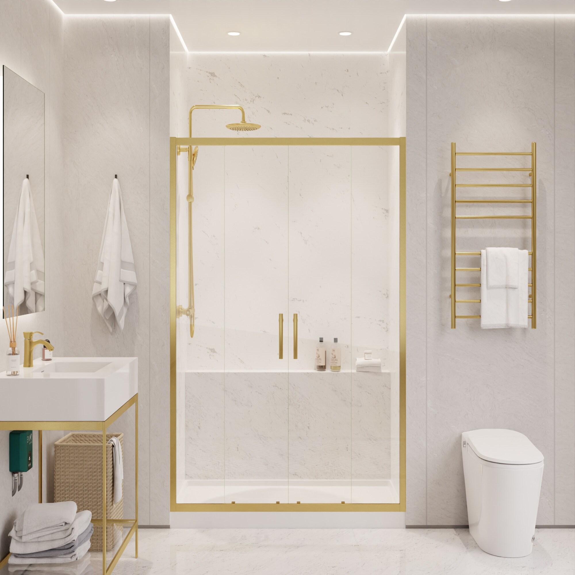 60" - 60.4" W x 70" H Framed Shower Door