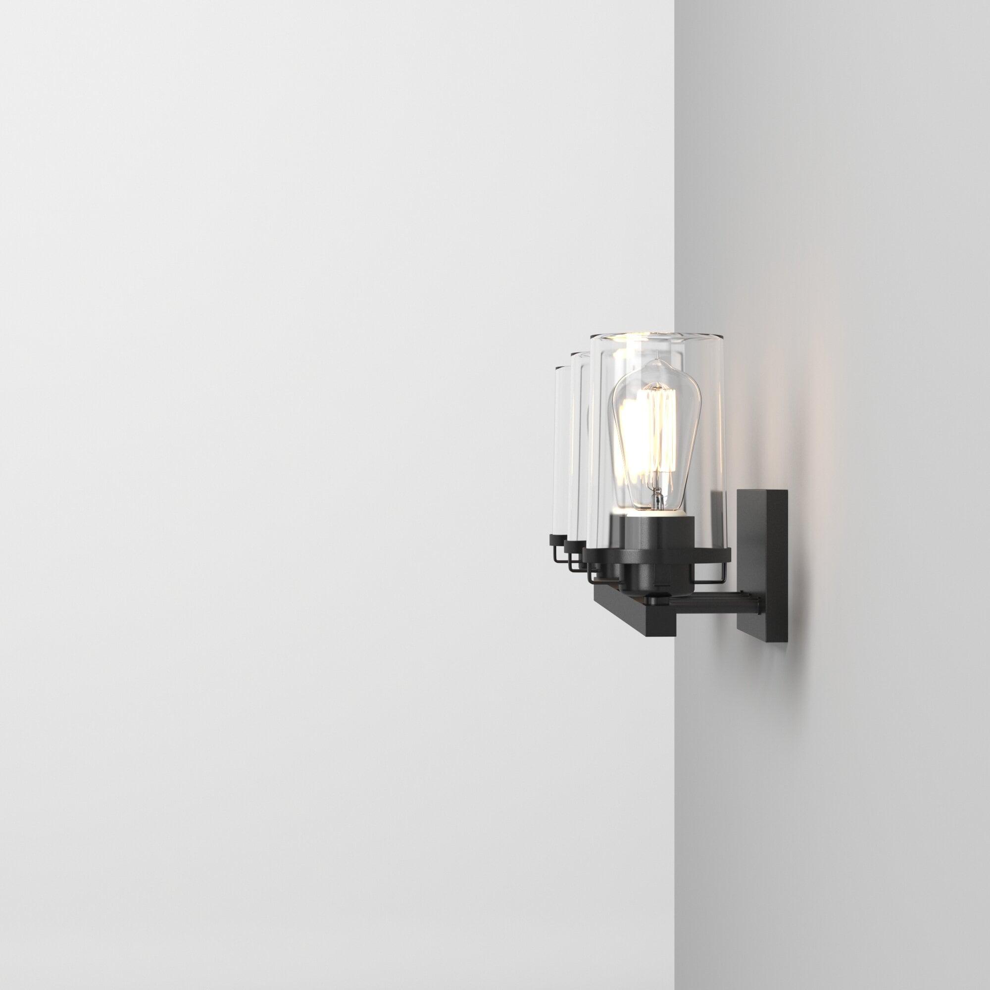 Designers Fountain 93303-BK Jedrek 3 Light Bath in Black