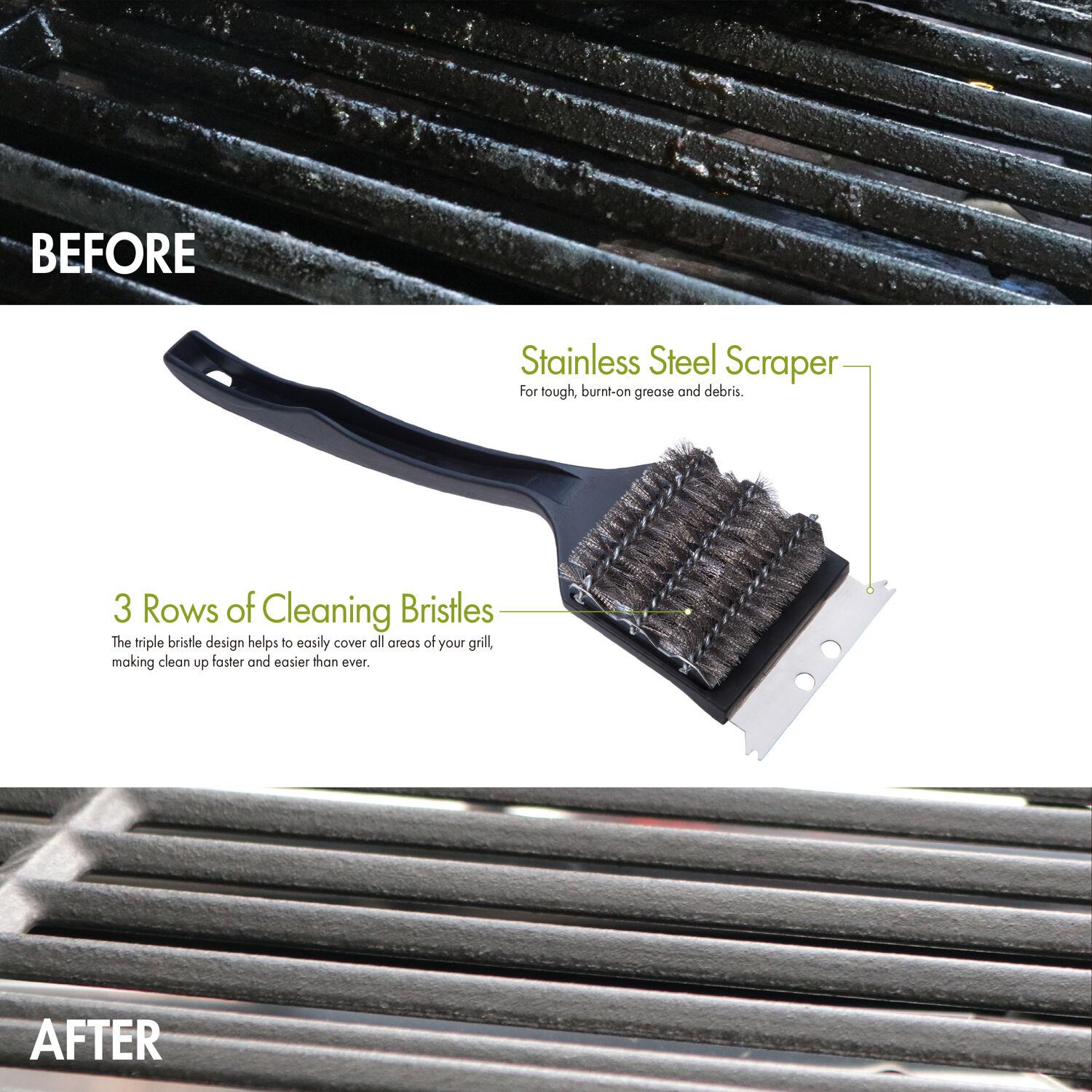 Triple Bristle Grill Cleaning Brush