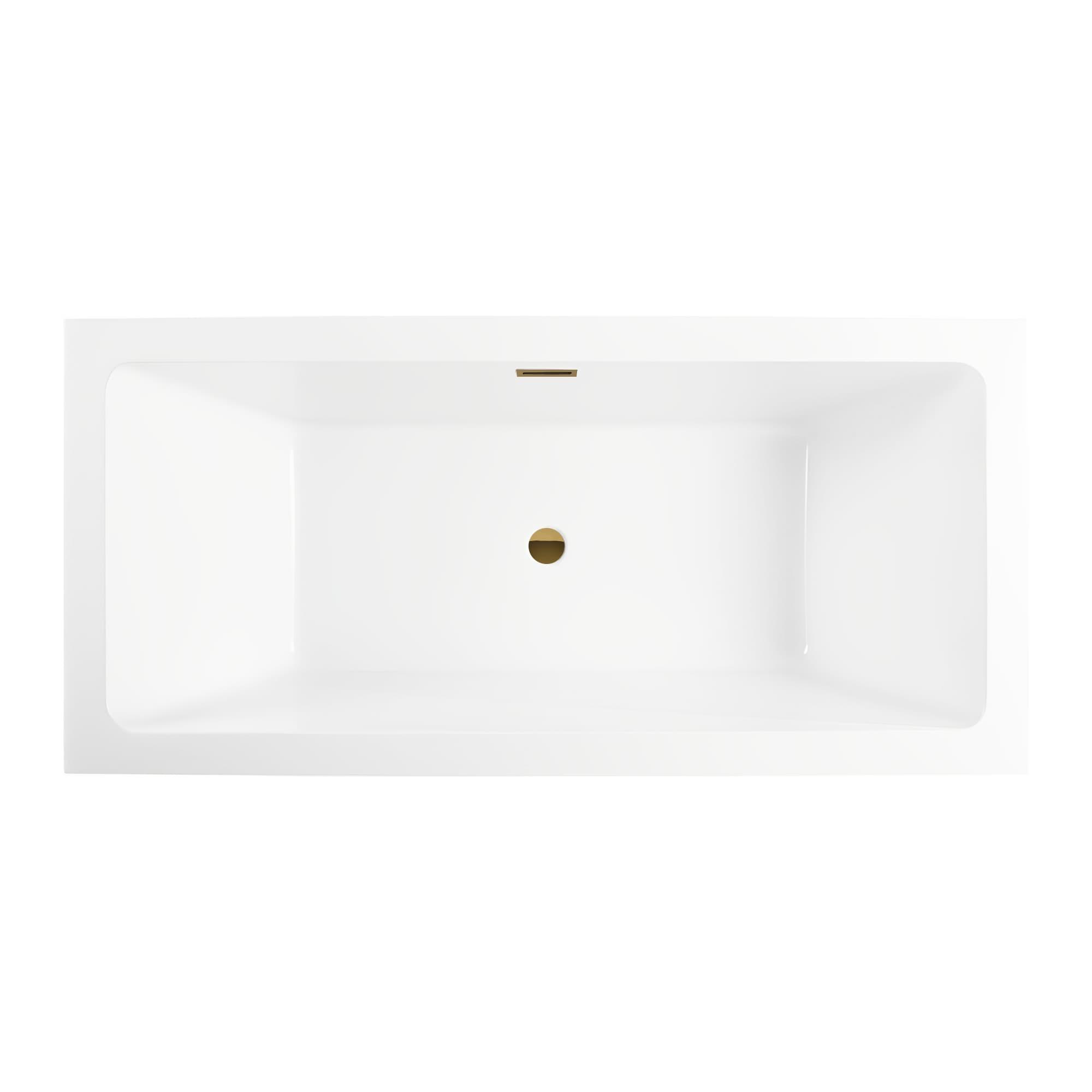 Chloe Freestanding Soaking Acrylic Bathtub
