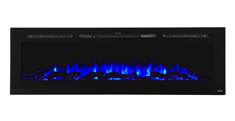 Touchstone The Sideline Electric Fireplace for Recessed or Wall Mount Installation