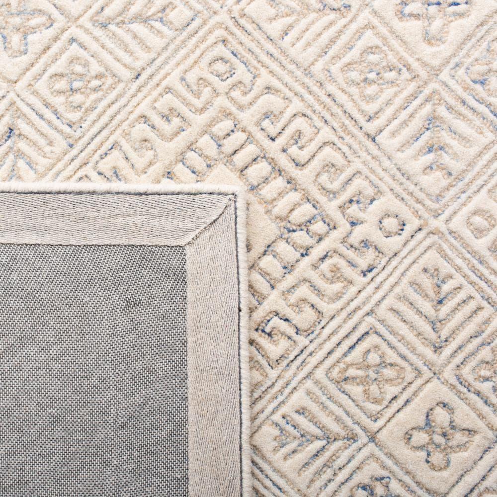 Glamour GLM660 Hand Tufted Indoor Area Rug - Ivory/Beige - 4'x6' - Safavieh