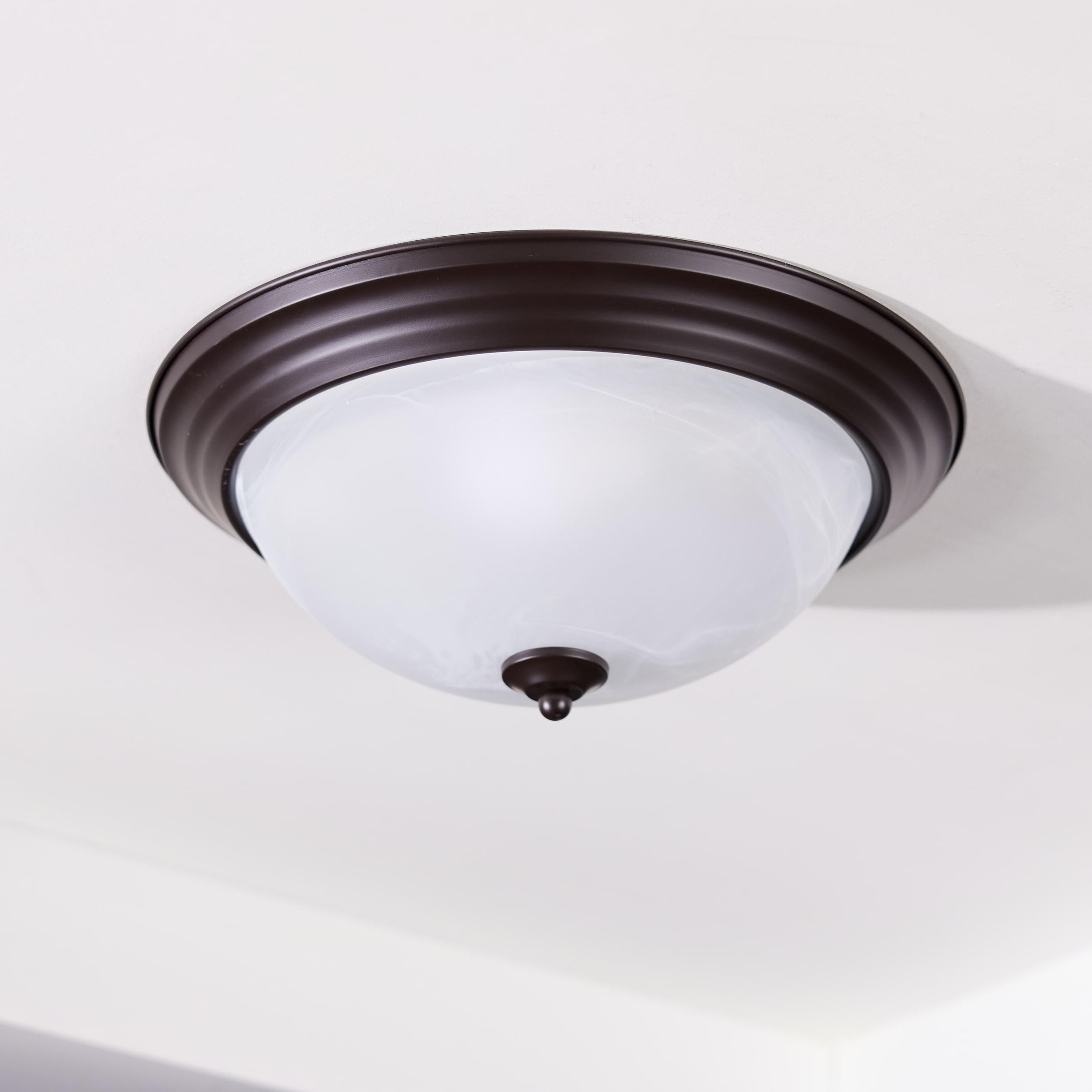 Maxim Lighting Essentials - 583x 3 - Light Flush Mount in  Oil Rubbed Bronze