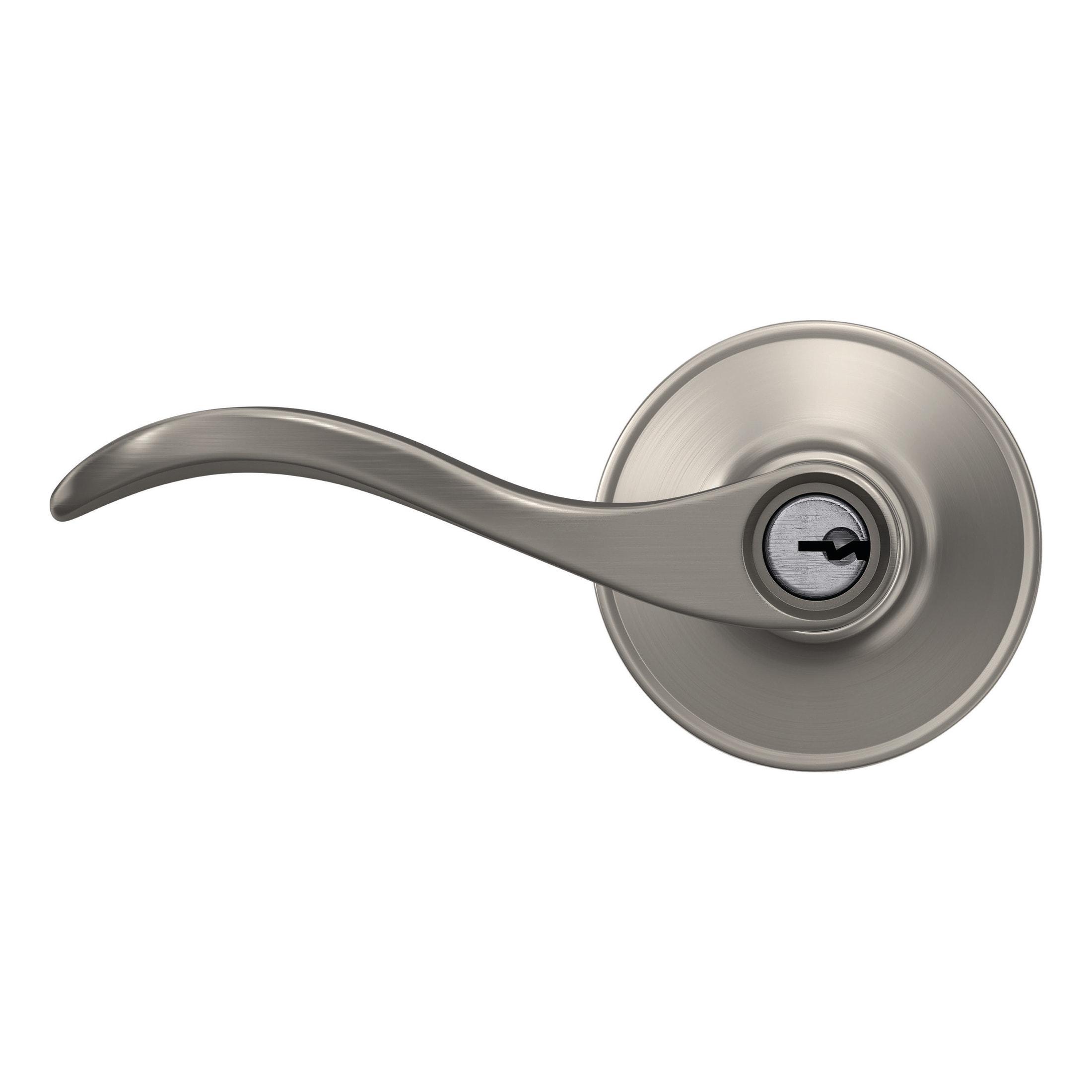 Accent Privacy Door Lever with Rosette