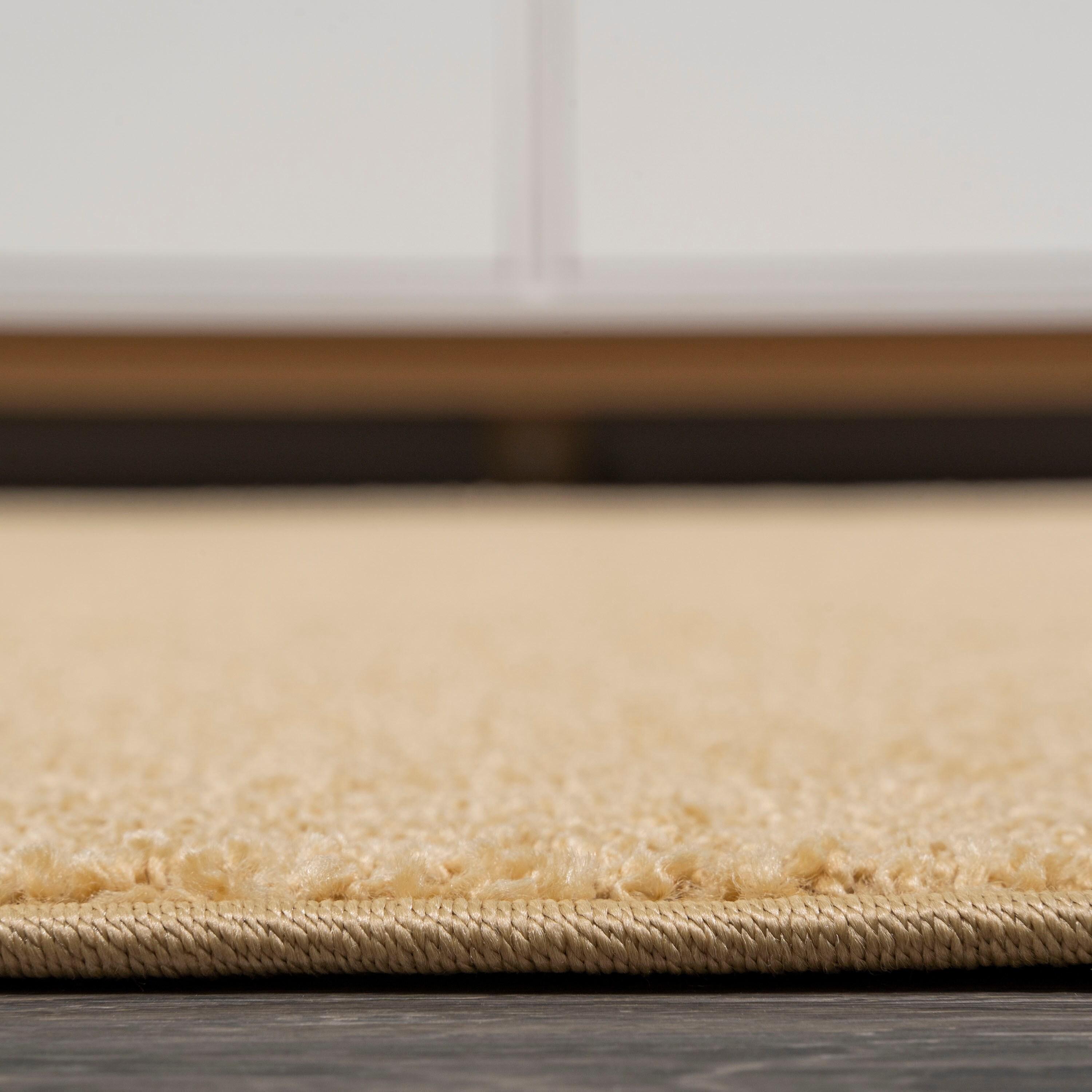 Haze Solid Low-Pile Indoor Area Rug - JONATHAN Y