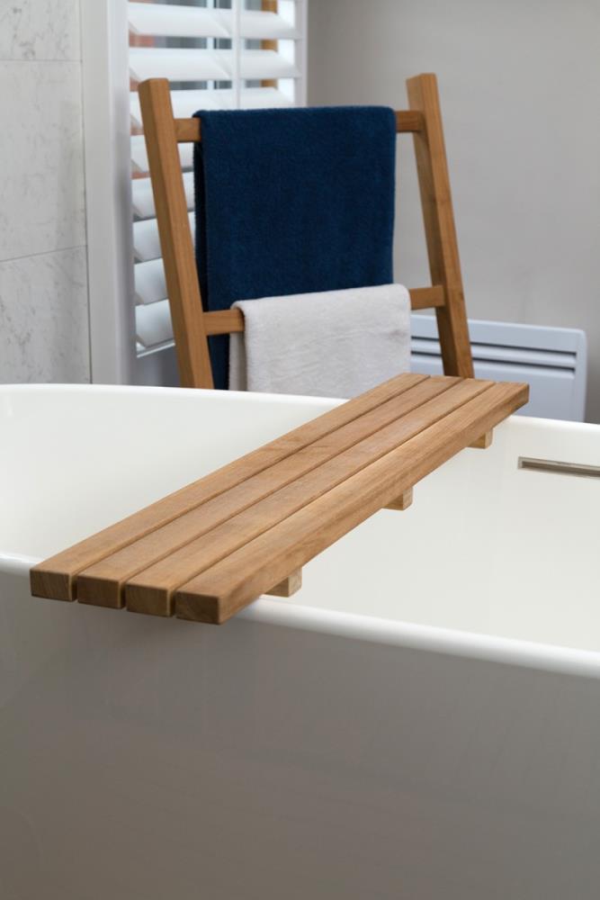 ARB Teak & Specialties Fiji Bath Tub Seat - Caddy with 4 slats - 44"