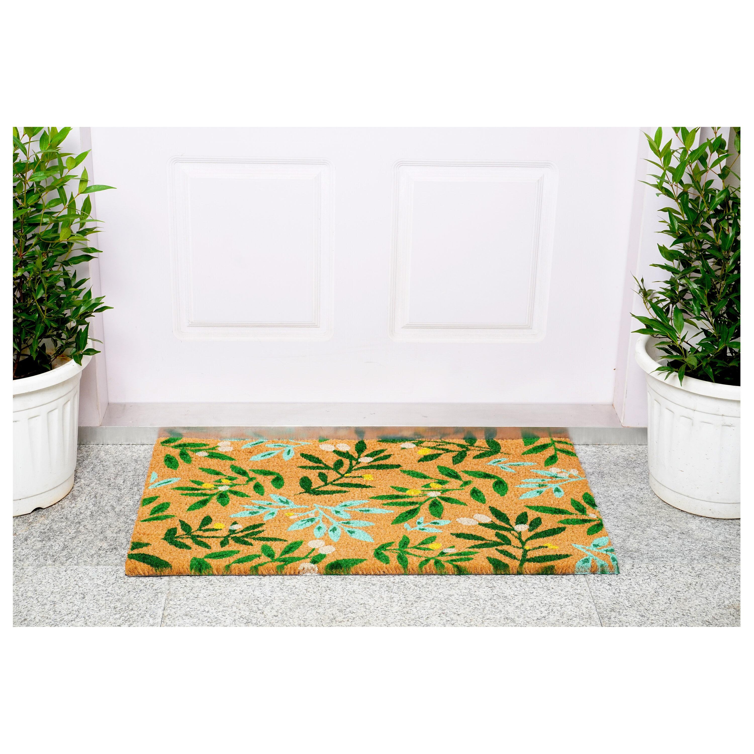 Calloway Mills Non-Slip Floral Outdoor Doormat