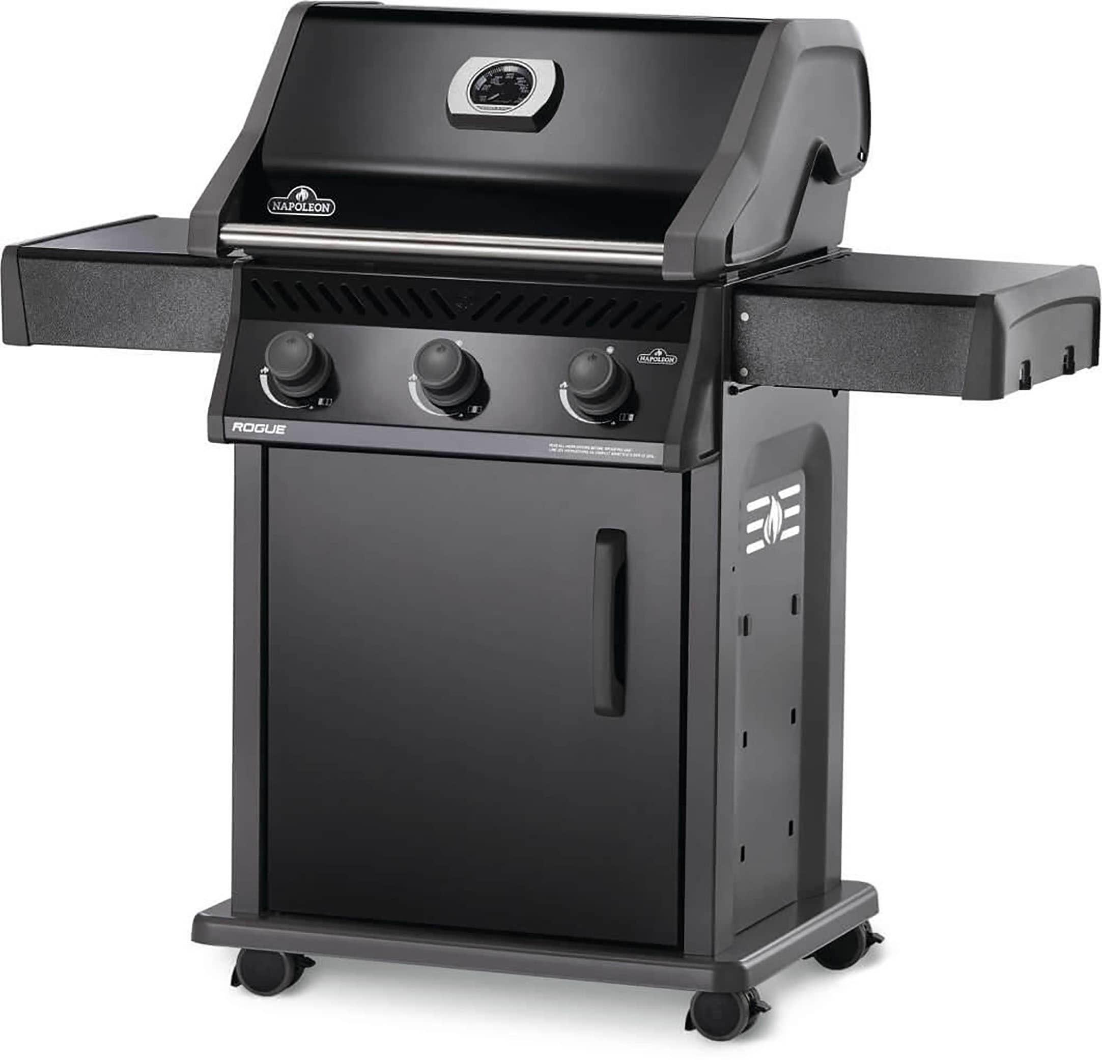 Napoleon Rogue SE Gas Grill with Infrared Rear and Side Burners, Stainless Steel