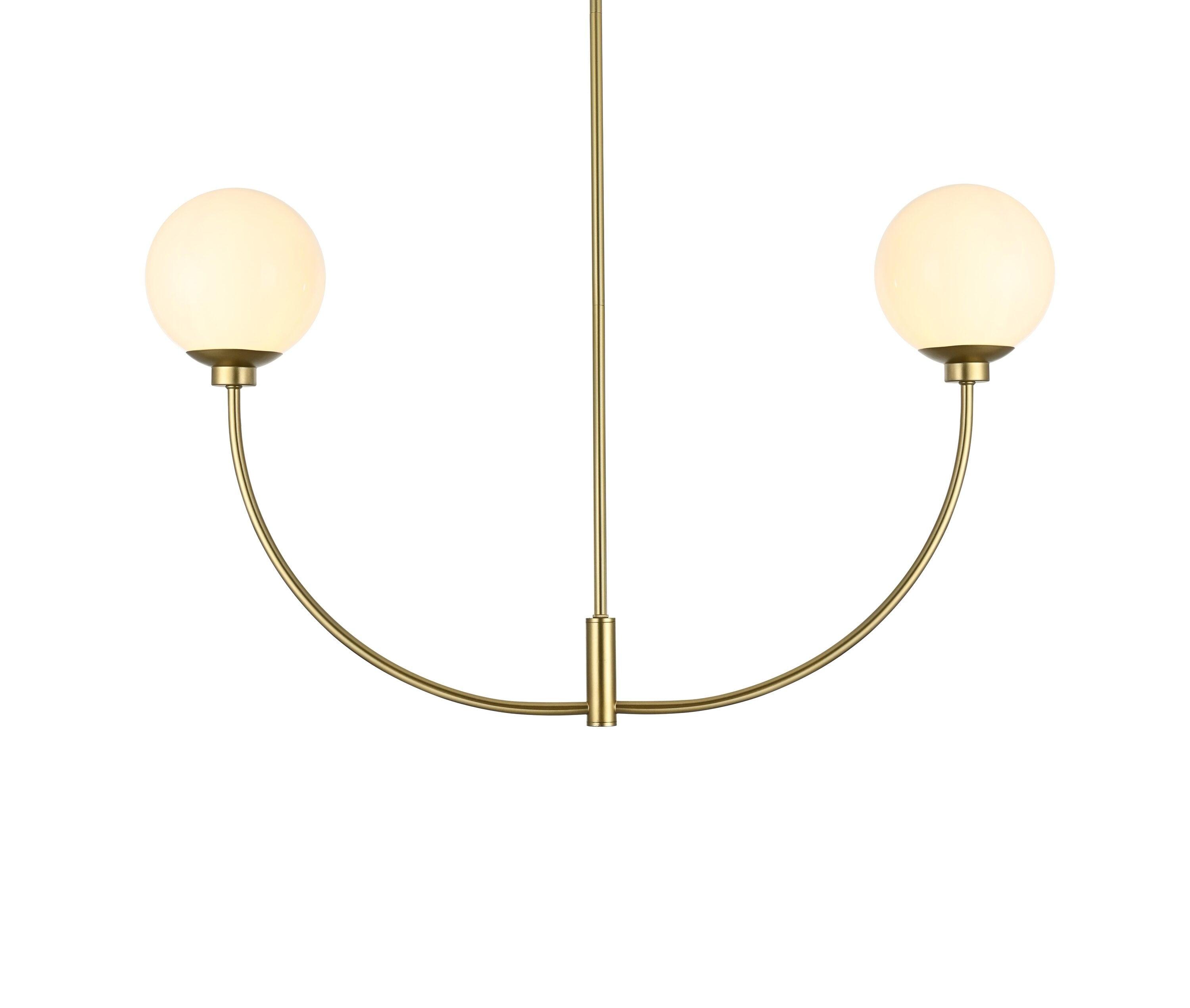 Elegant Lighting Nyomi 36-Inch Chrome Chandelier with Sleek Form