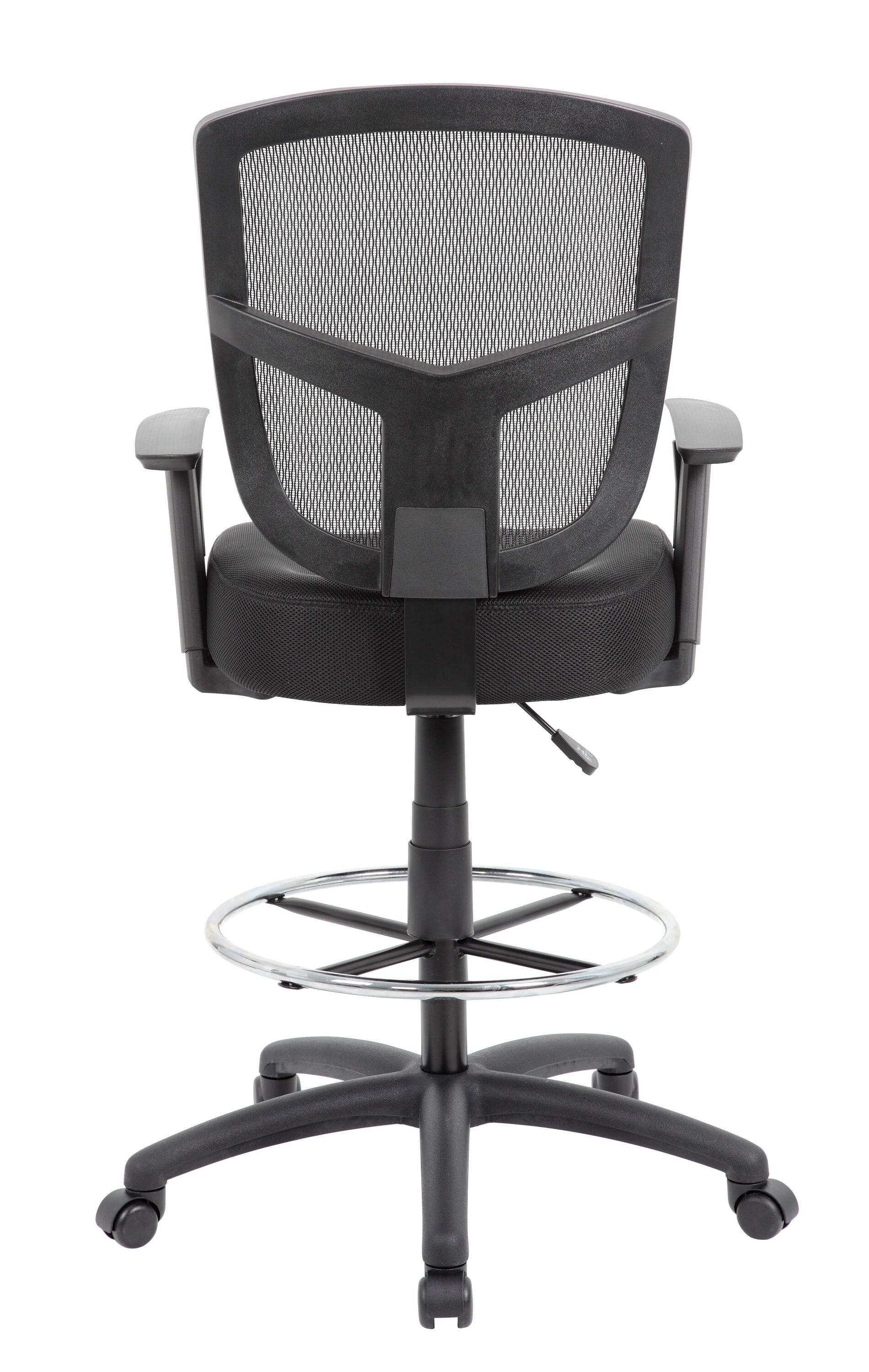 Boss Office Products Contract Mesh Drafting Stool
