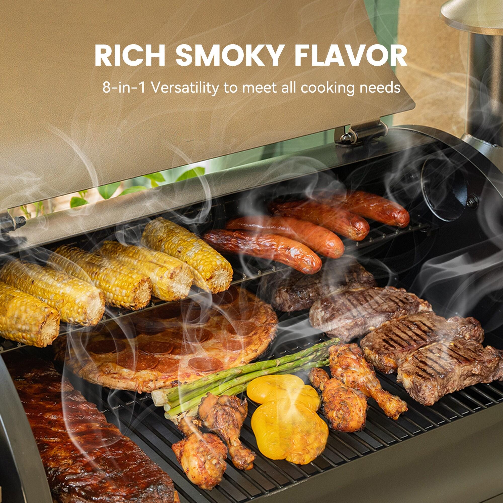 Z GRILLS 697 sq.in Pellet Grill with Temps Controller 2.1 and Latest Functions