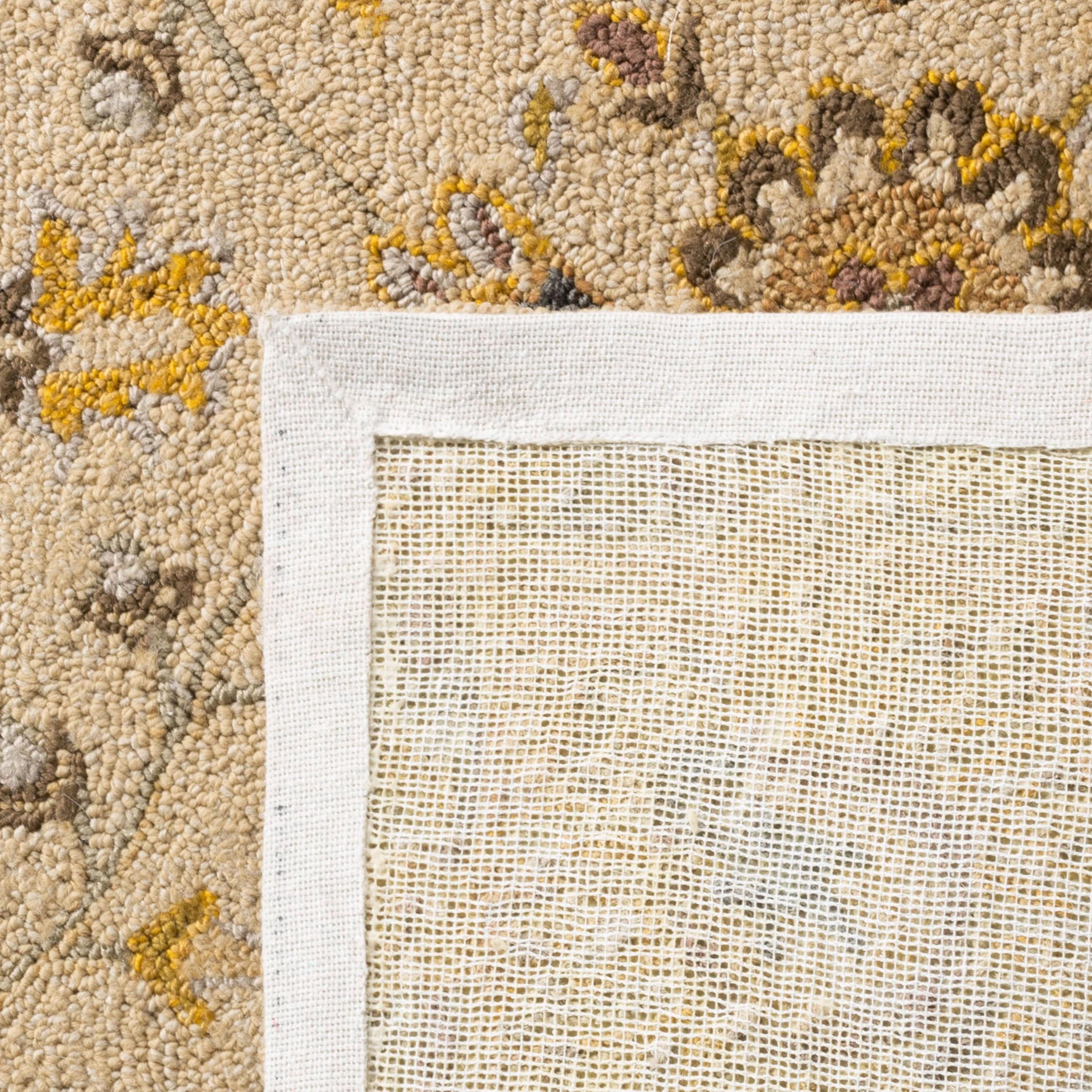 Easy Care EZC751 Hand Hooked Area Rug - Ivory/Beige - 4'x6' - Safavieh.