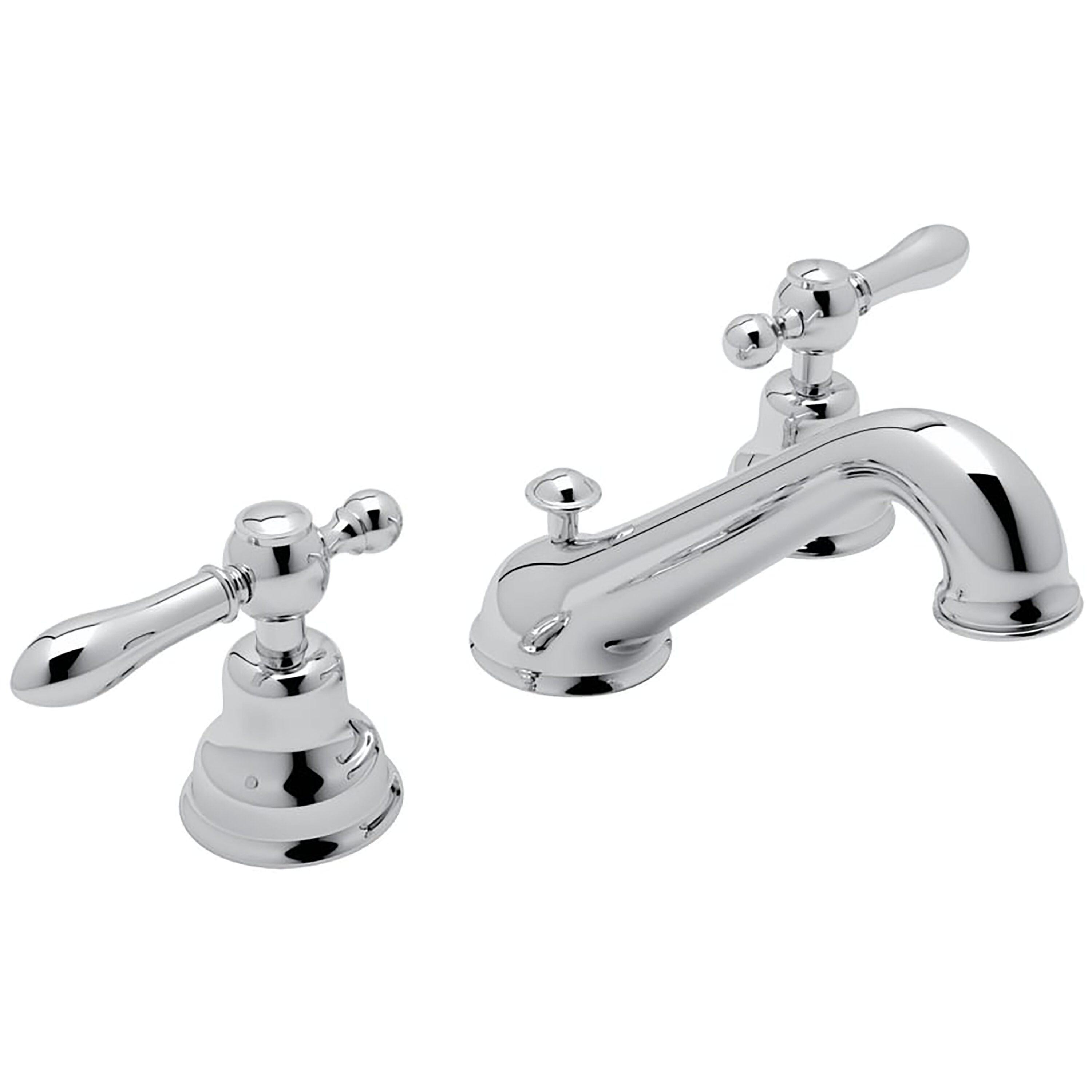 Arcana Widespread Lavatory Faucet With C-Spout