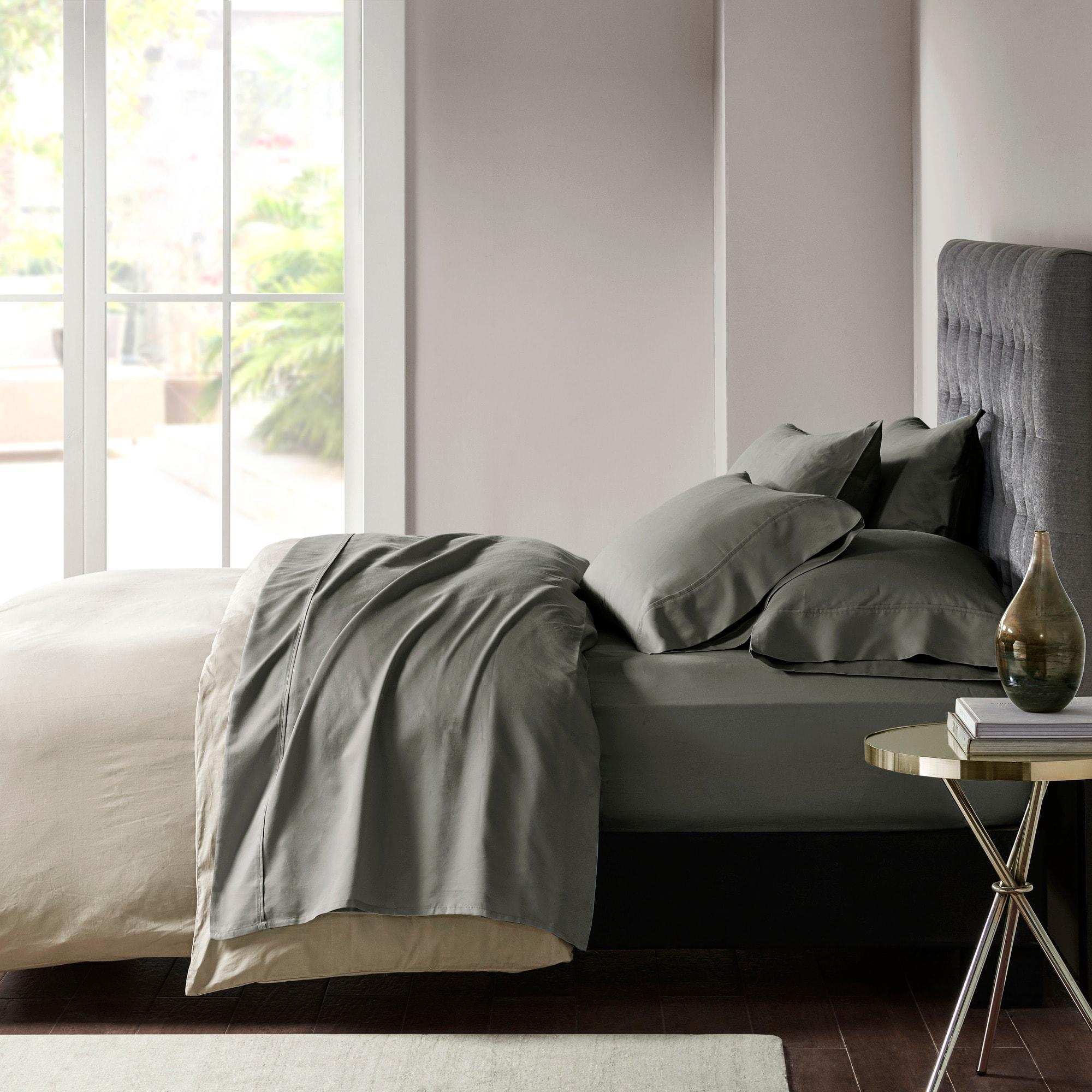 Madison Park 800 Thread Count Cotton Blend Sateen Sheet Set
