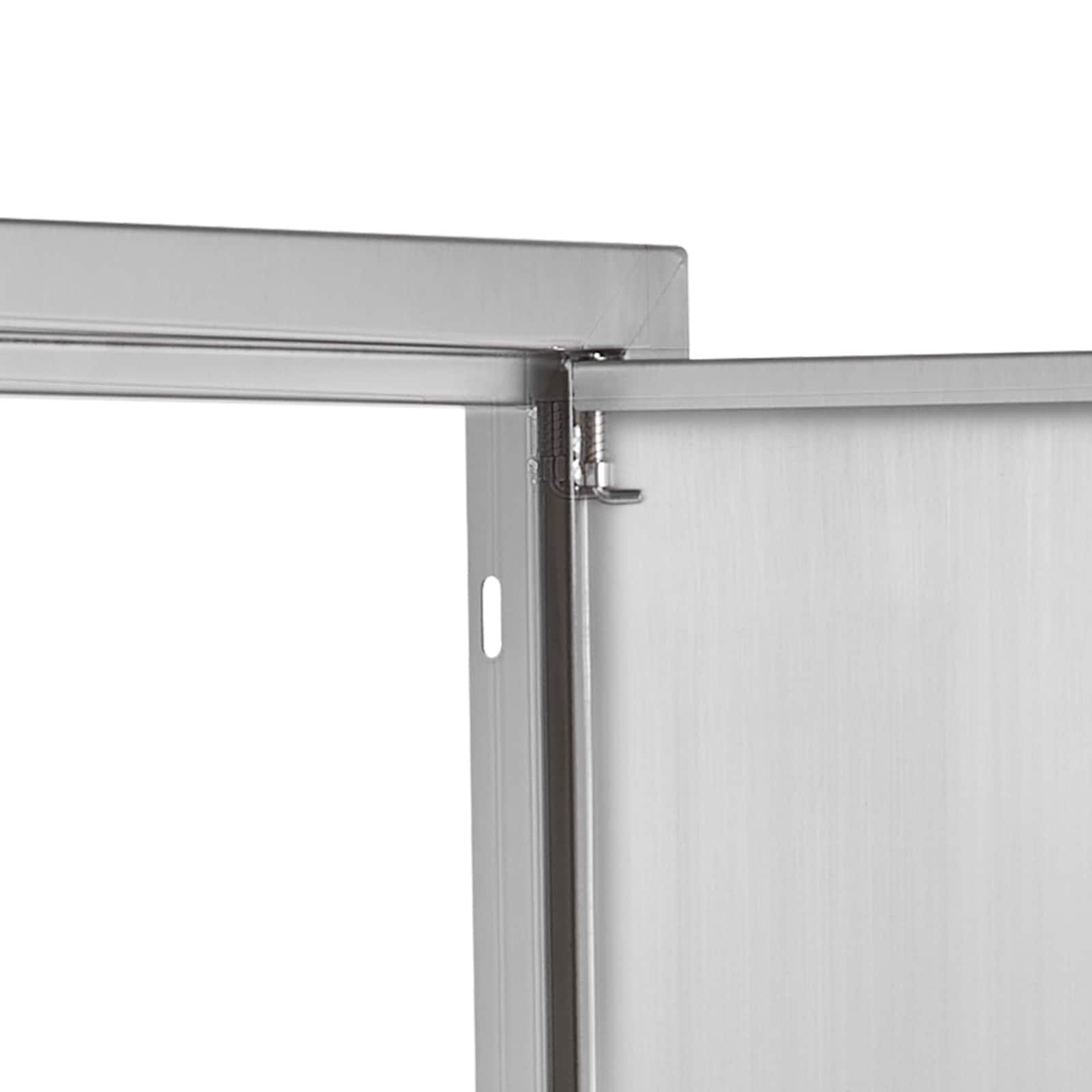 VEVOR 36x21 Inch BBQ Island Access Door Outdoor Kitchen Door Stainless Steel