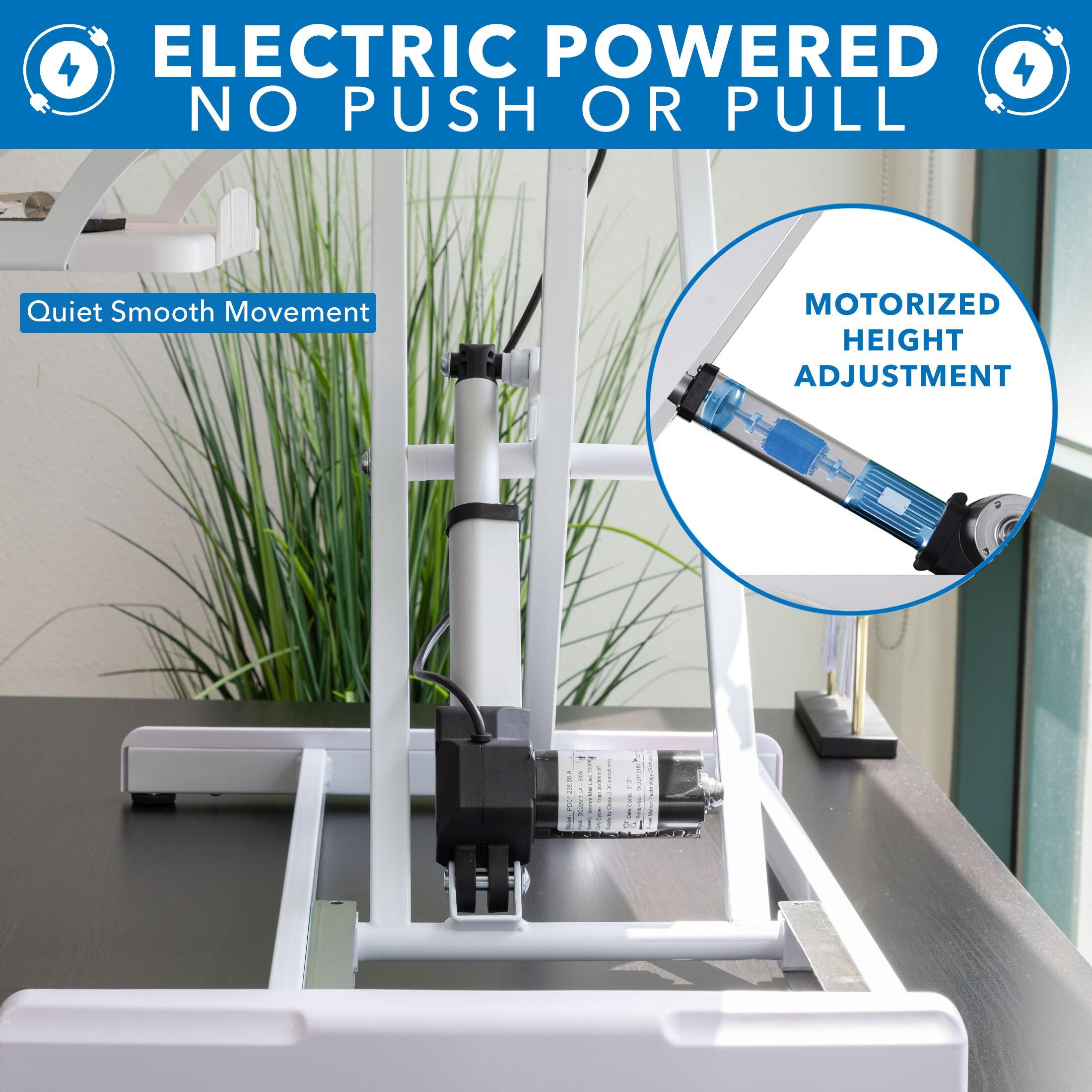 Adjustable Metal Base Standing Desk Converter